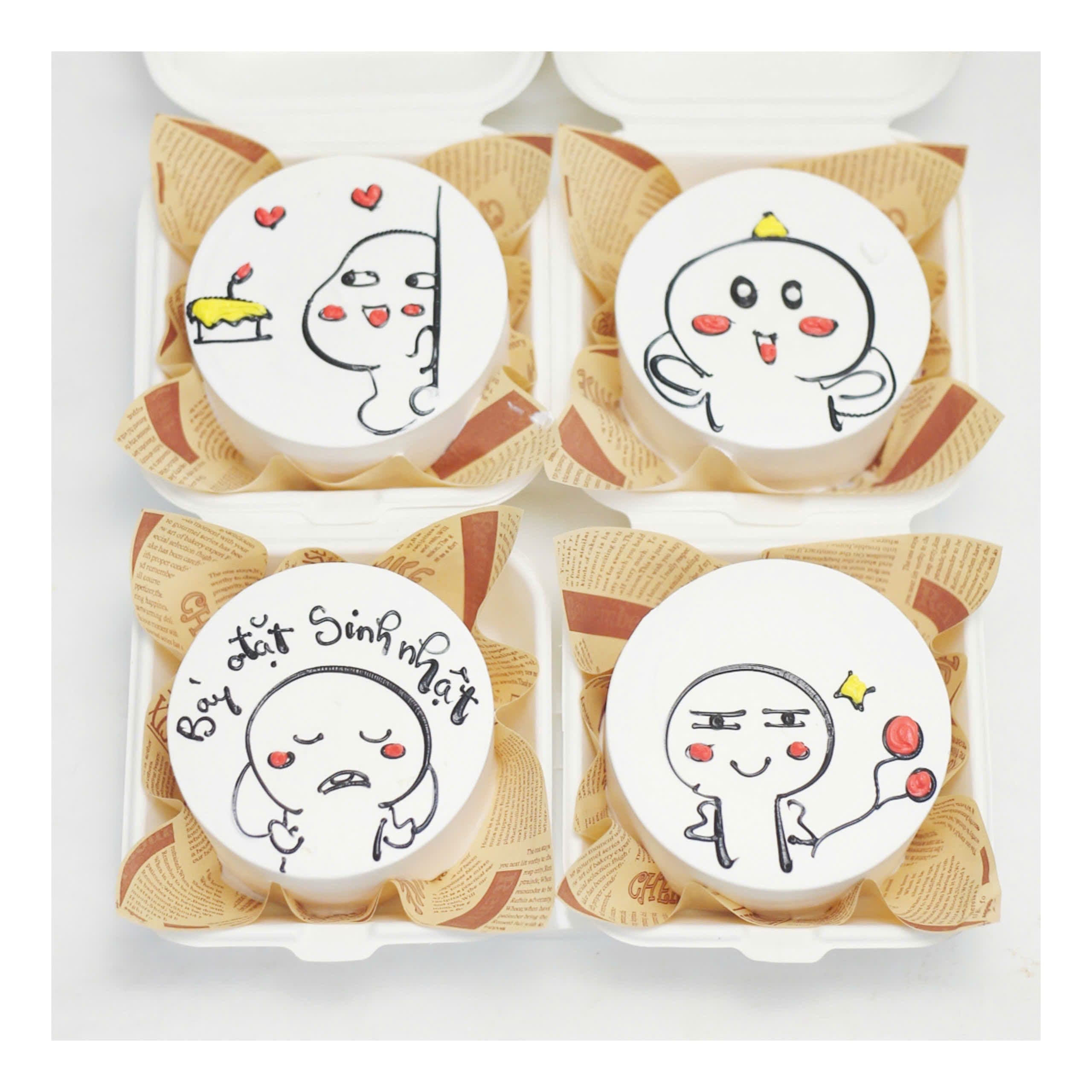 Bánh meme sinh nhật vui nhộn