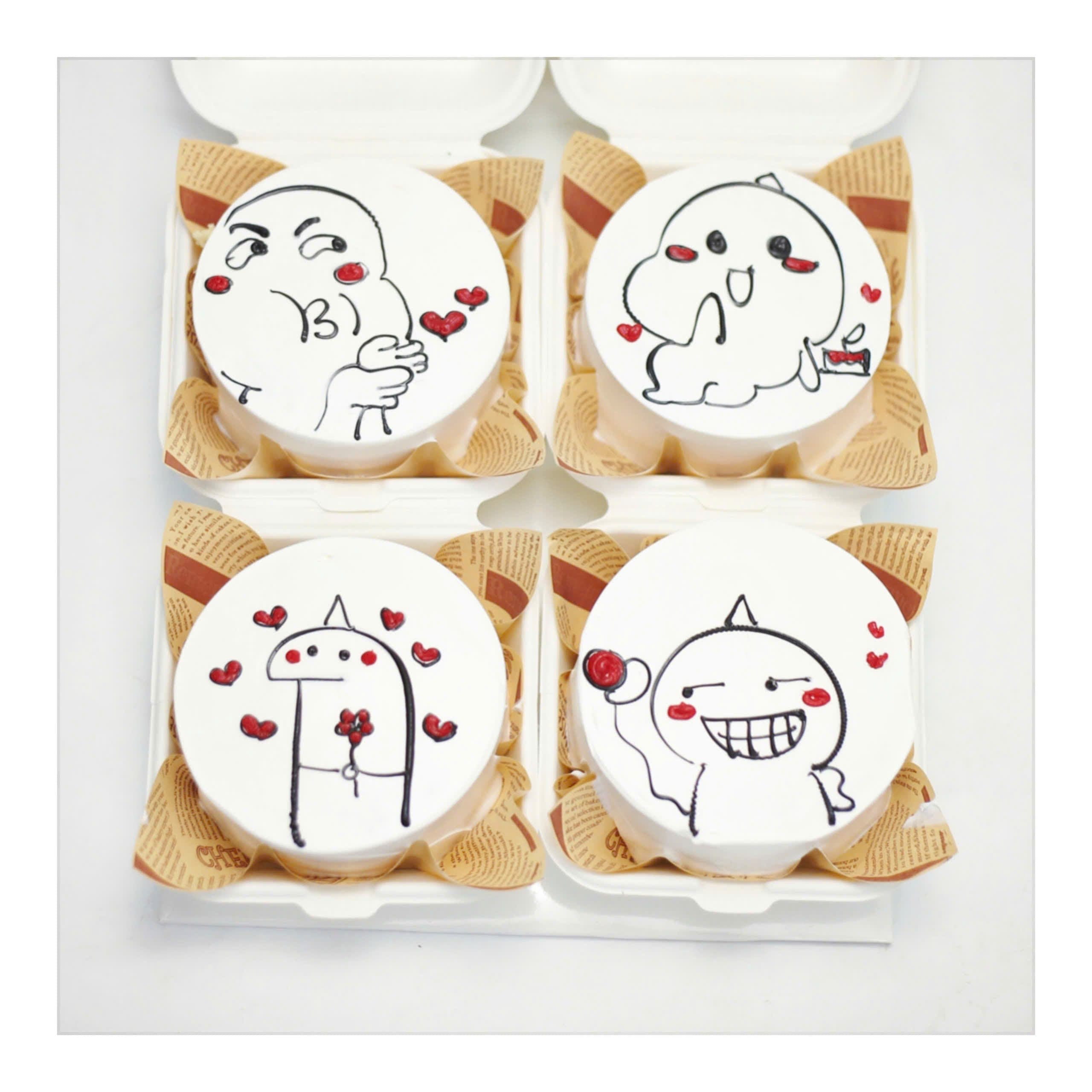 Bánh nhân vật tinh nghịch