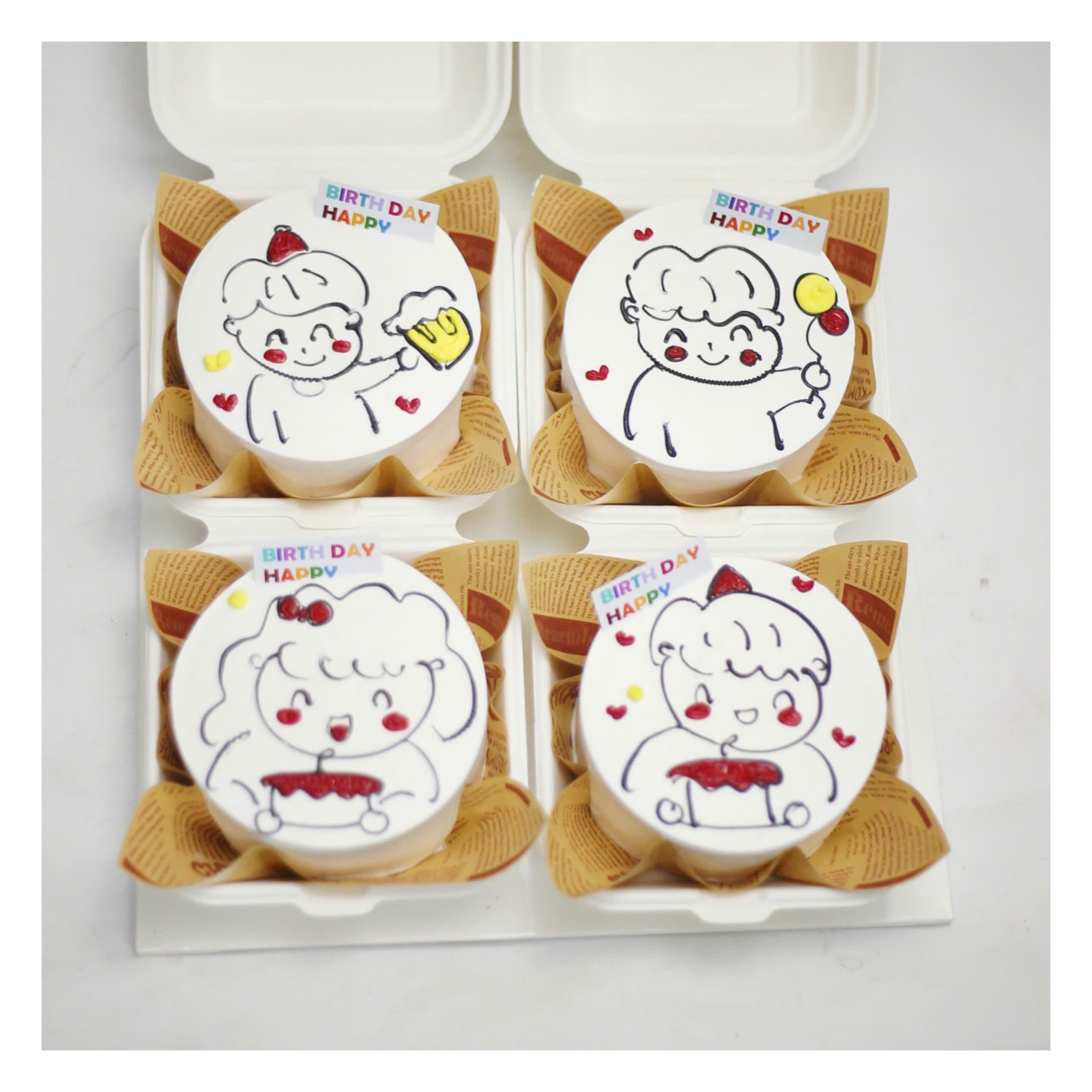 Set bánh bé con đáng yêu