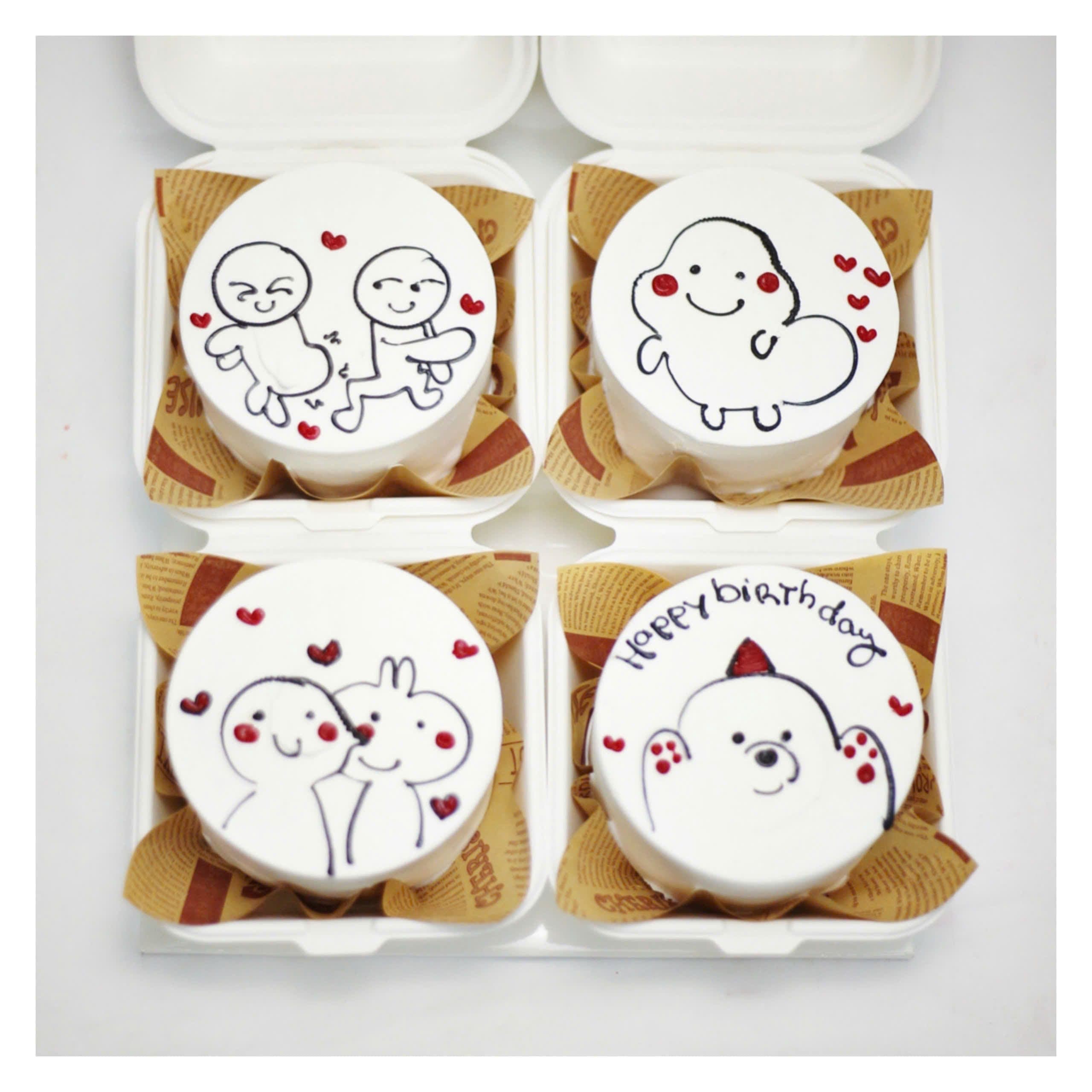 Set bánh tiệc mini vui vẻ