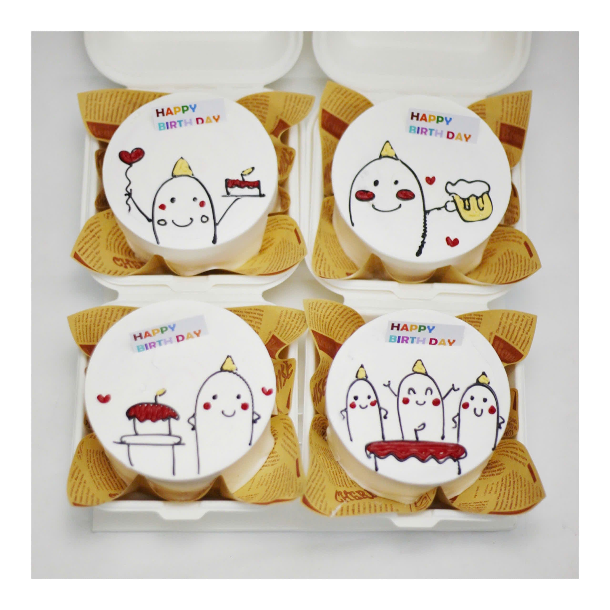 Set bánh meme bá đạo mini