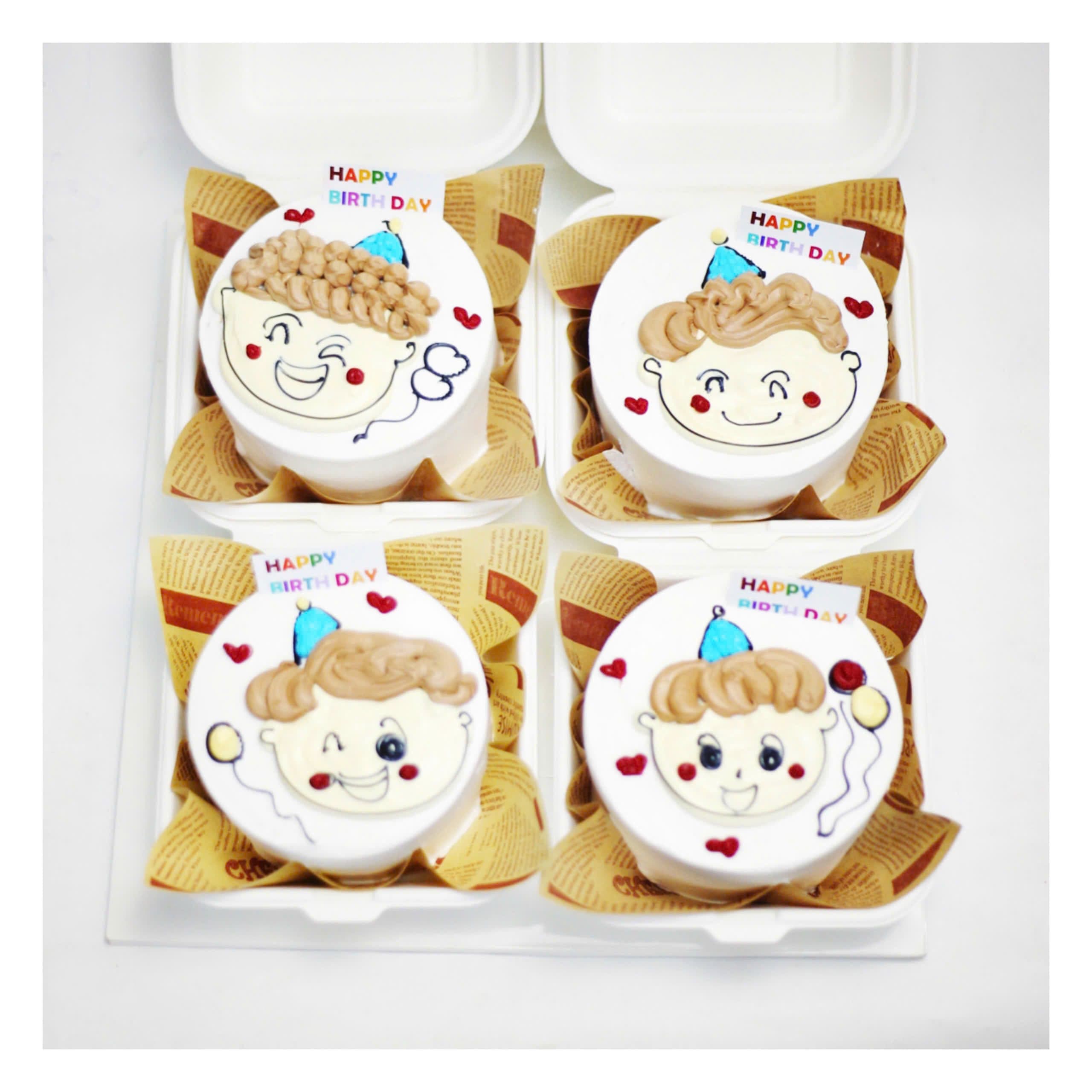 Bánh sinh nhật bé trai