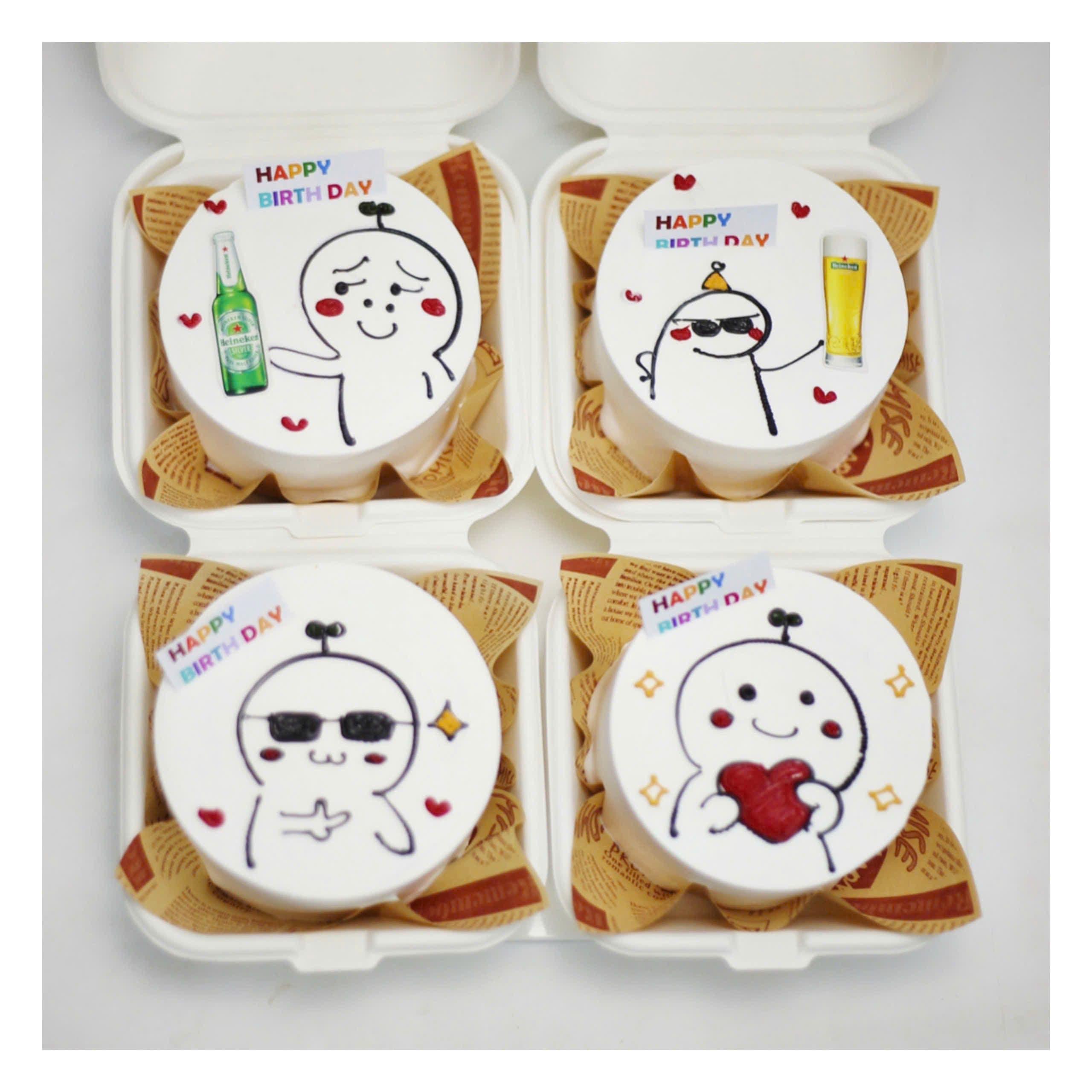 Set bánh mini bia vui nhộn