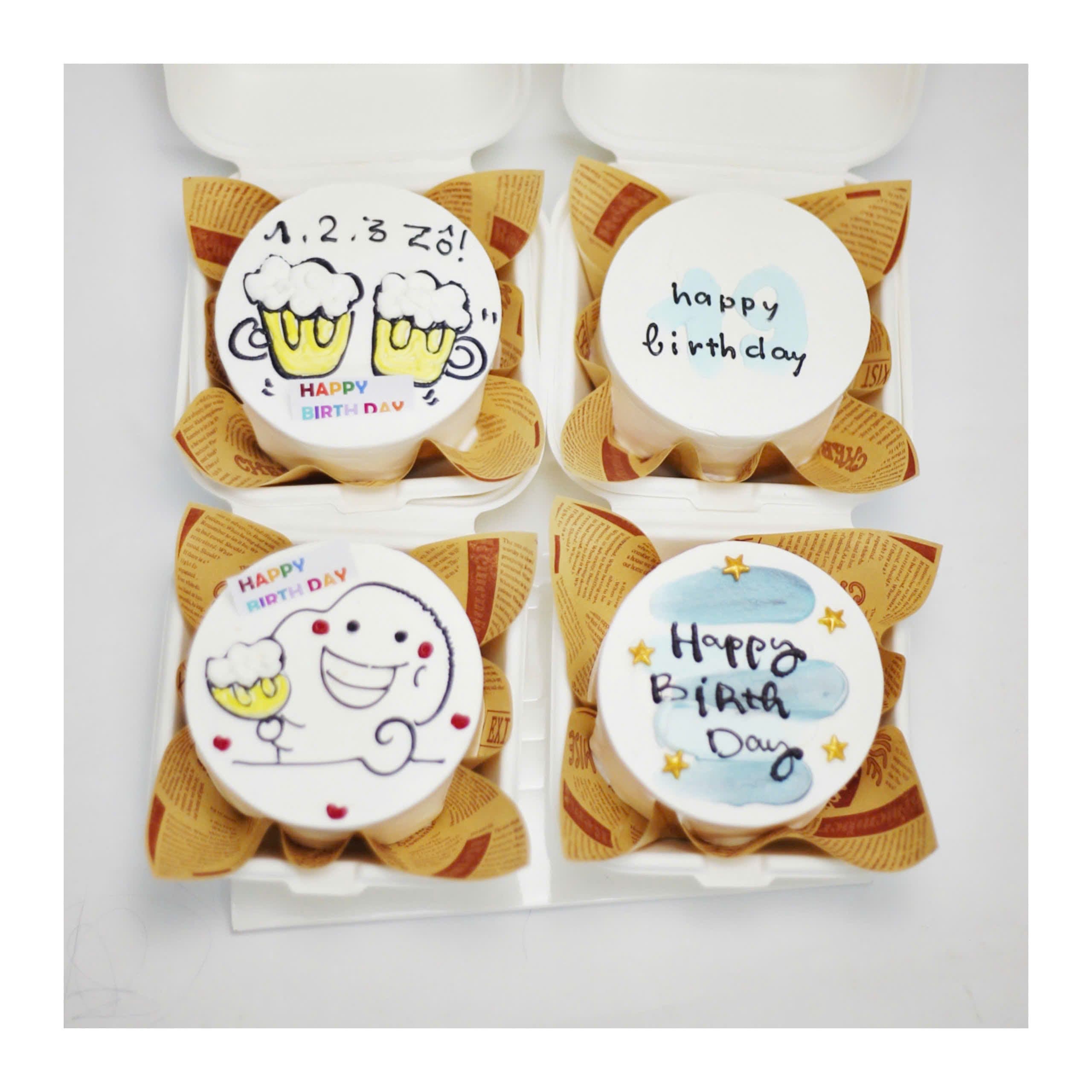 Set bánh mini bia và sao