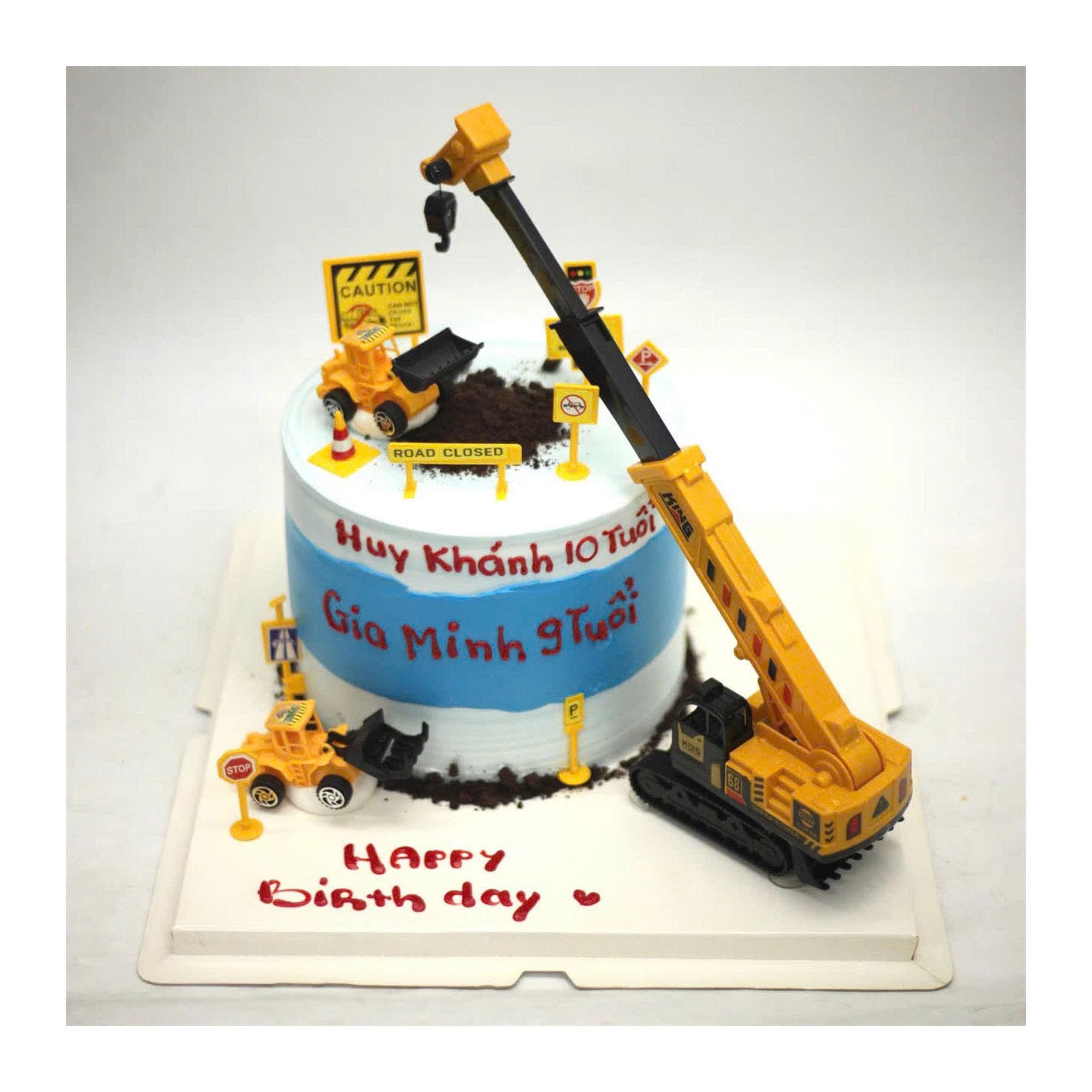 Bánh công trường xe cẩu