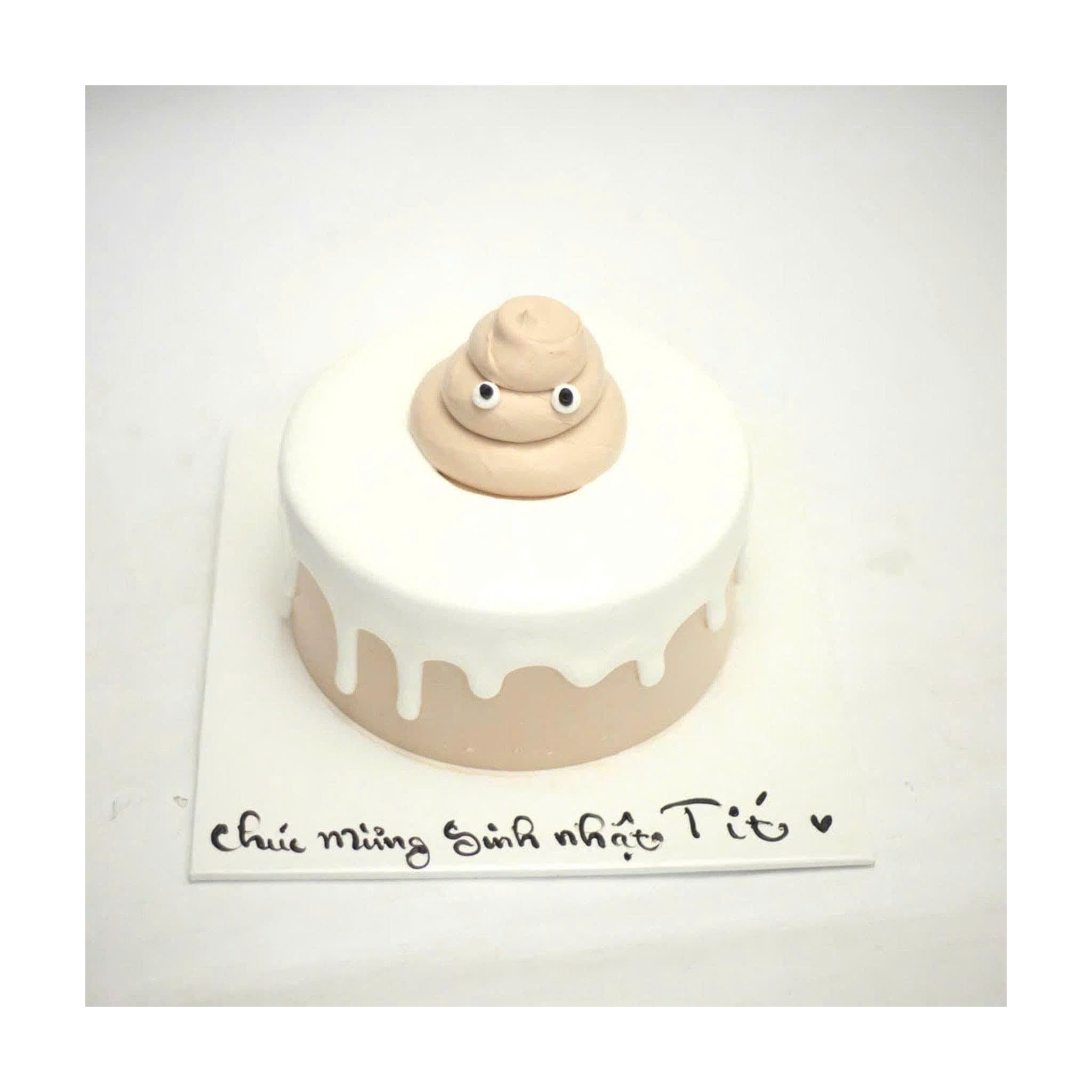 Bánh poop icon hài hước