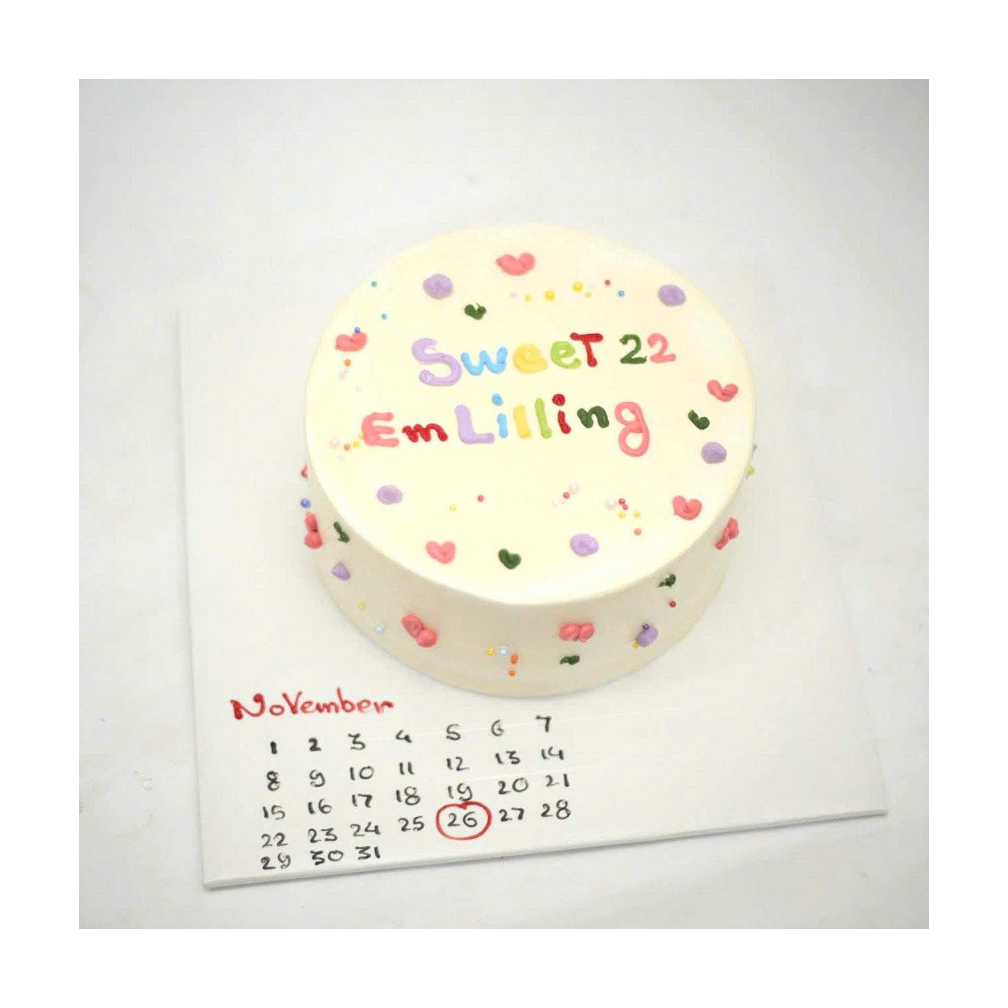 Bánh sweet 22 sắc màu