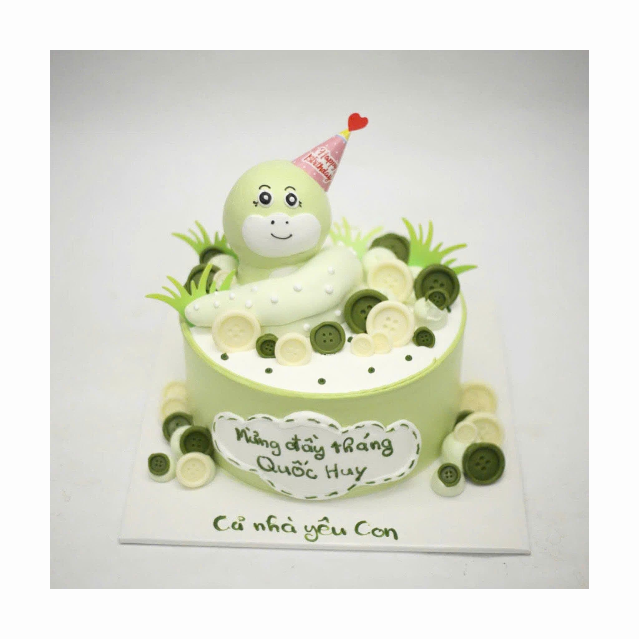 Bánh rắn xanh thôi nôi