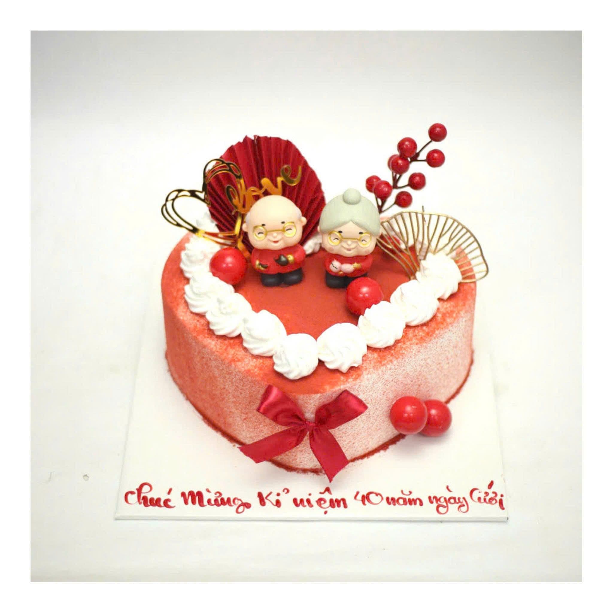 Bánh kỷ niệm cưới ông bà