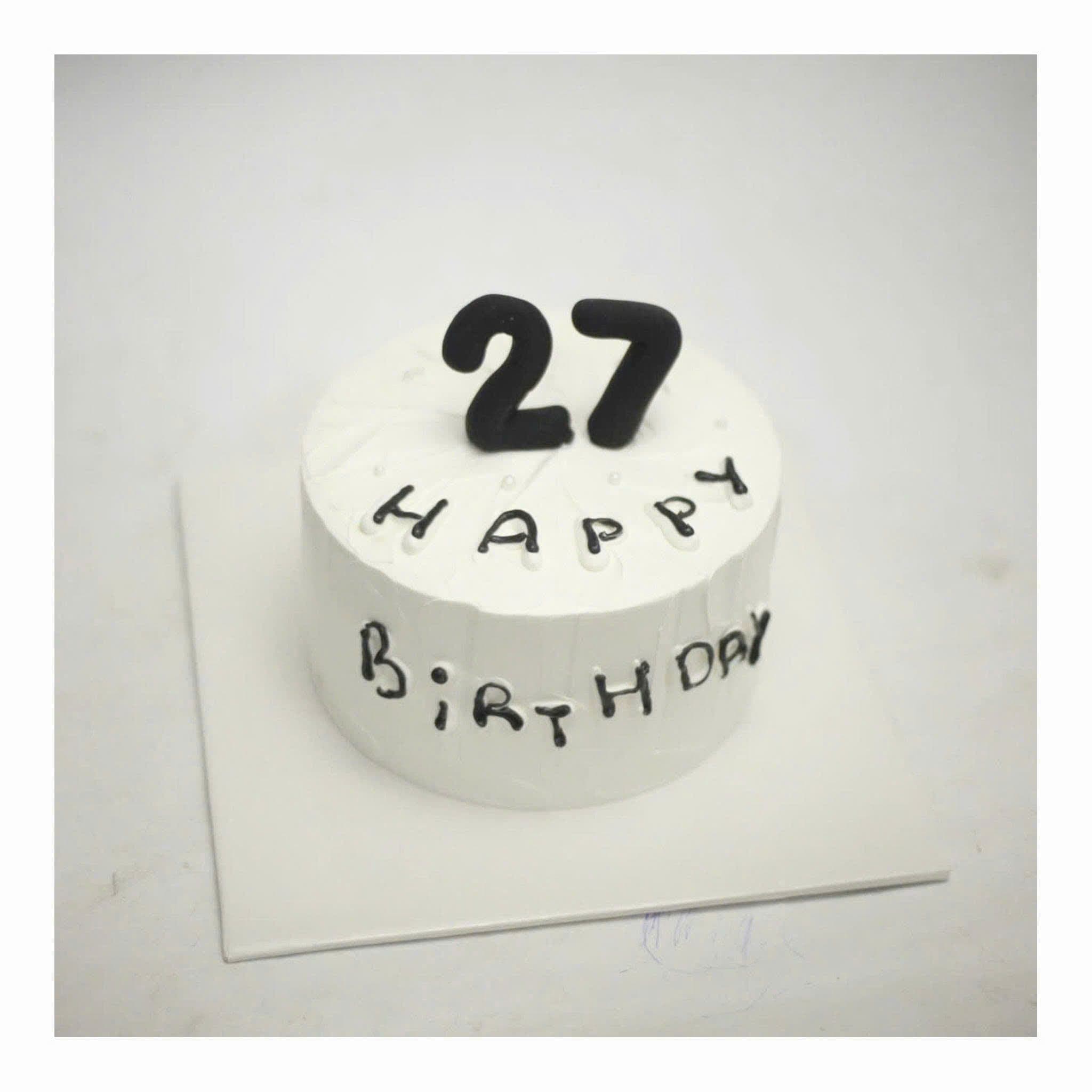 Bánh số tuổi tối giản