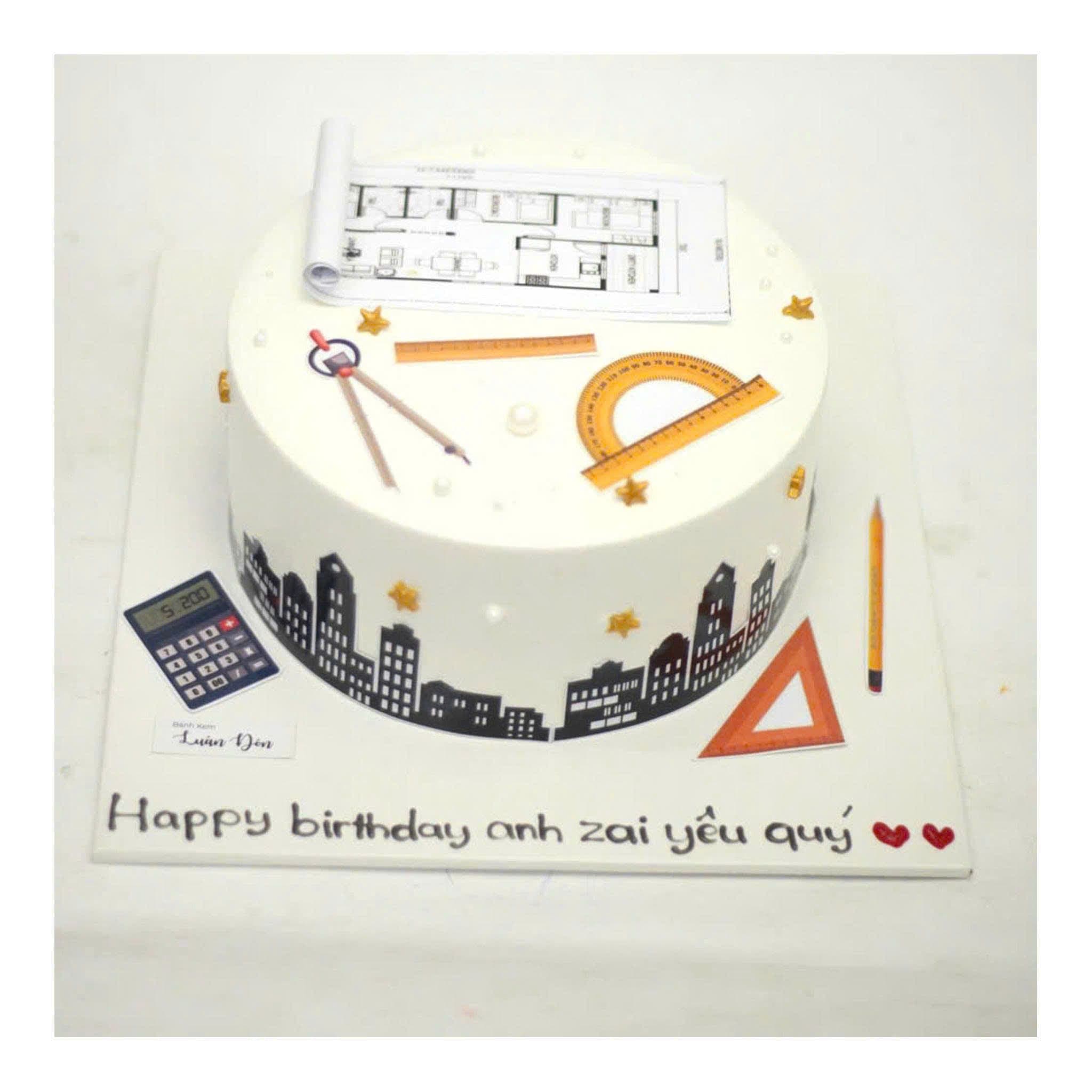 bánh chủ đề học tập 