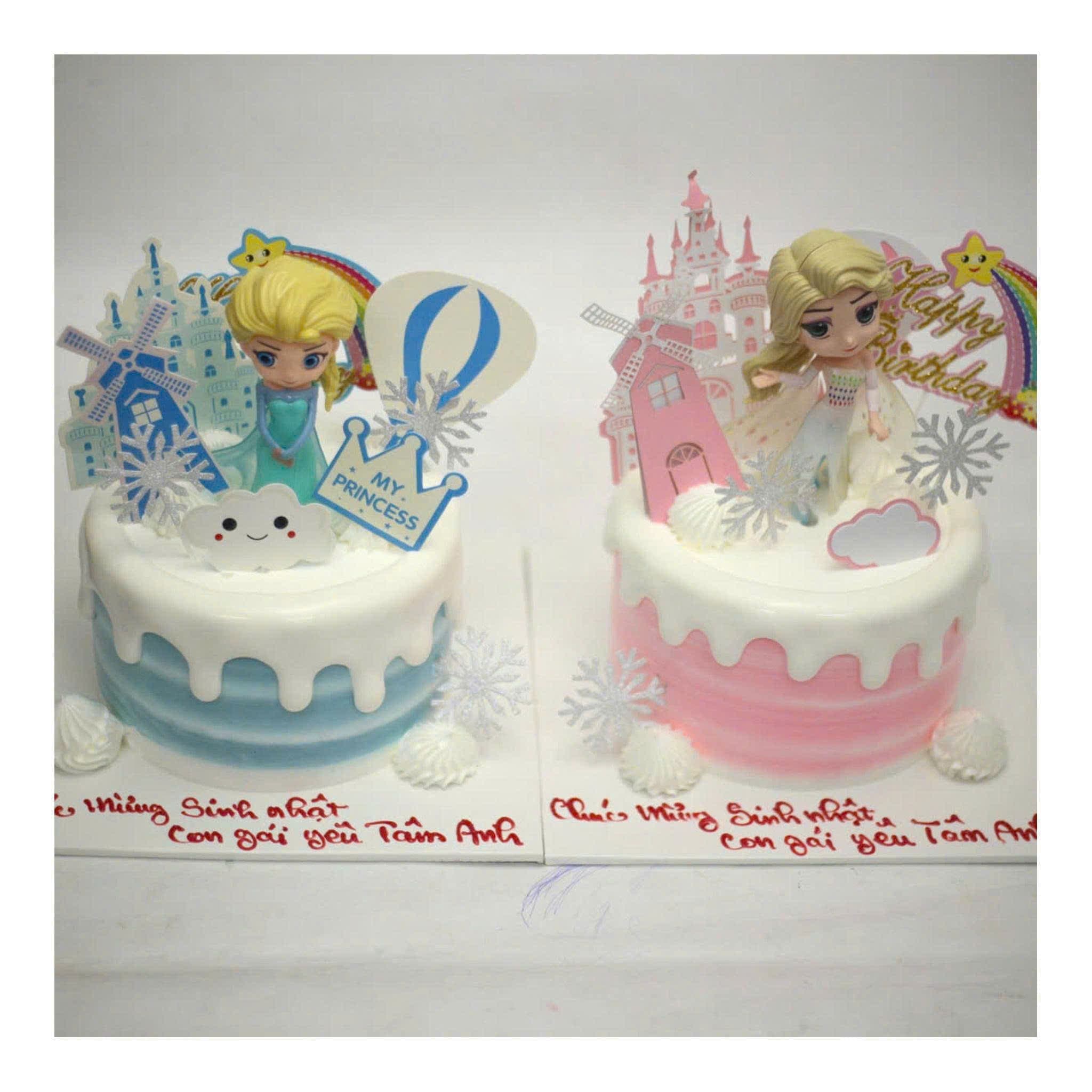 Bánh sinh nhật trang trí công chúa xinh xắn