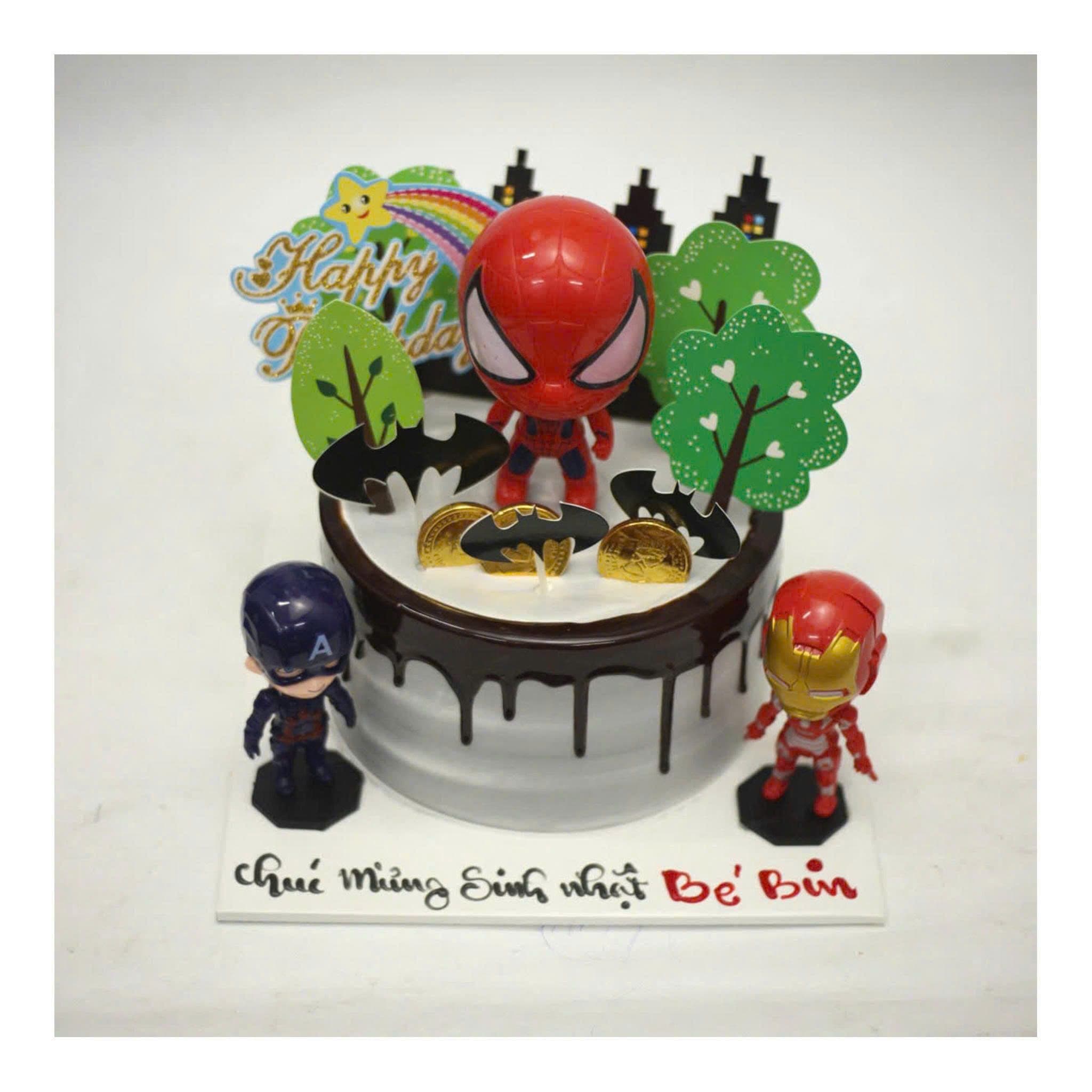 Bánh sinh nhật siêu anh hùng Avengers cho bé