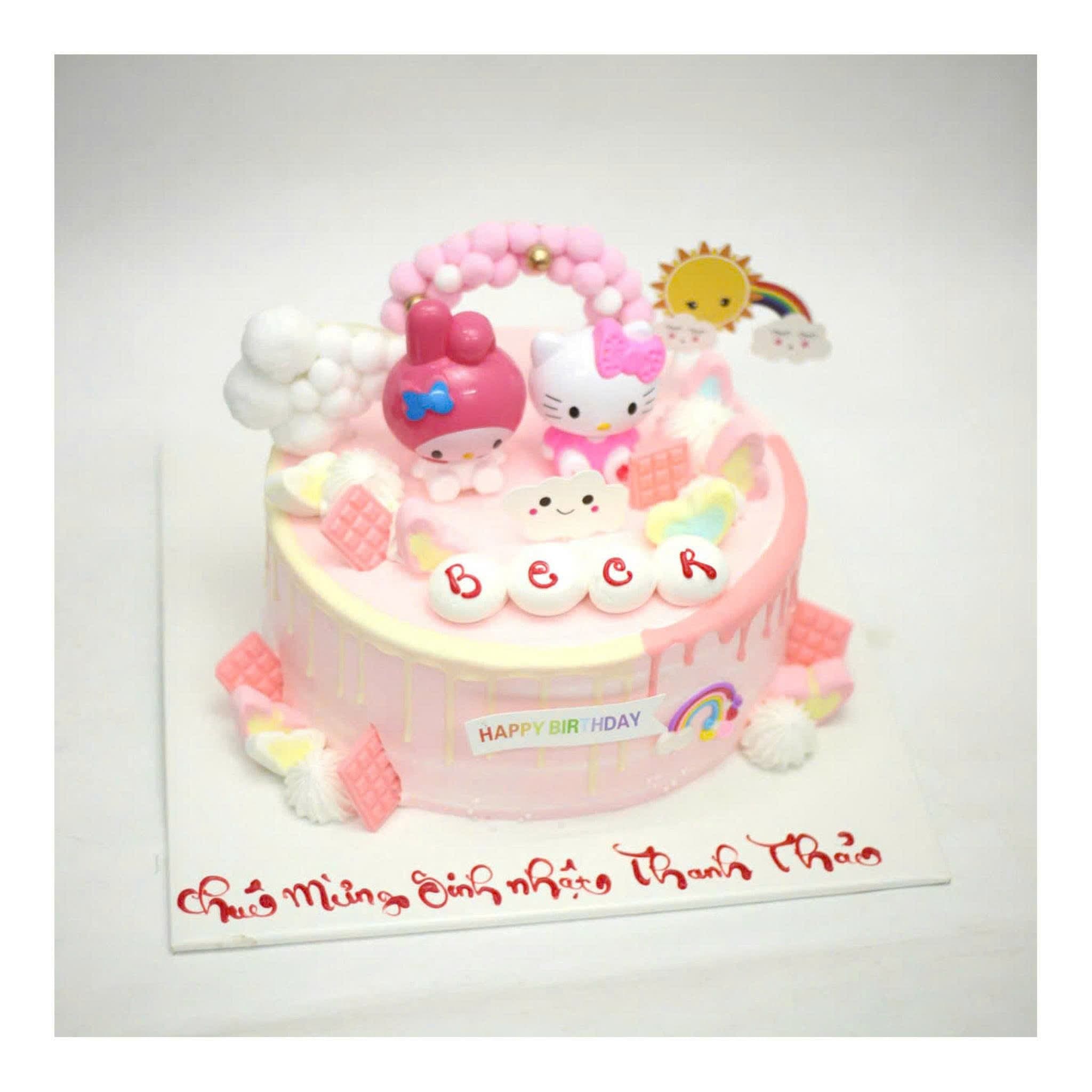 Bánh sinh nhật chủ đề Hello Kitty