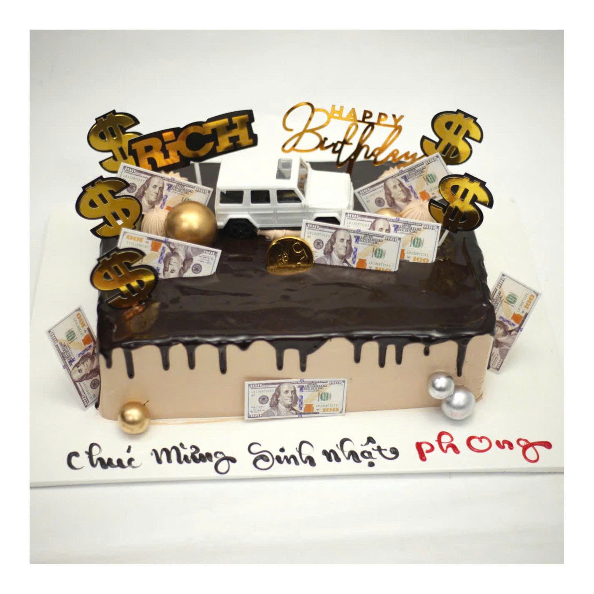 Bánh kem socola phong cách Rich sang trọng