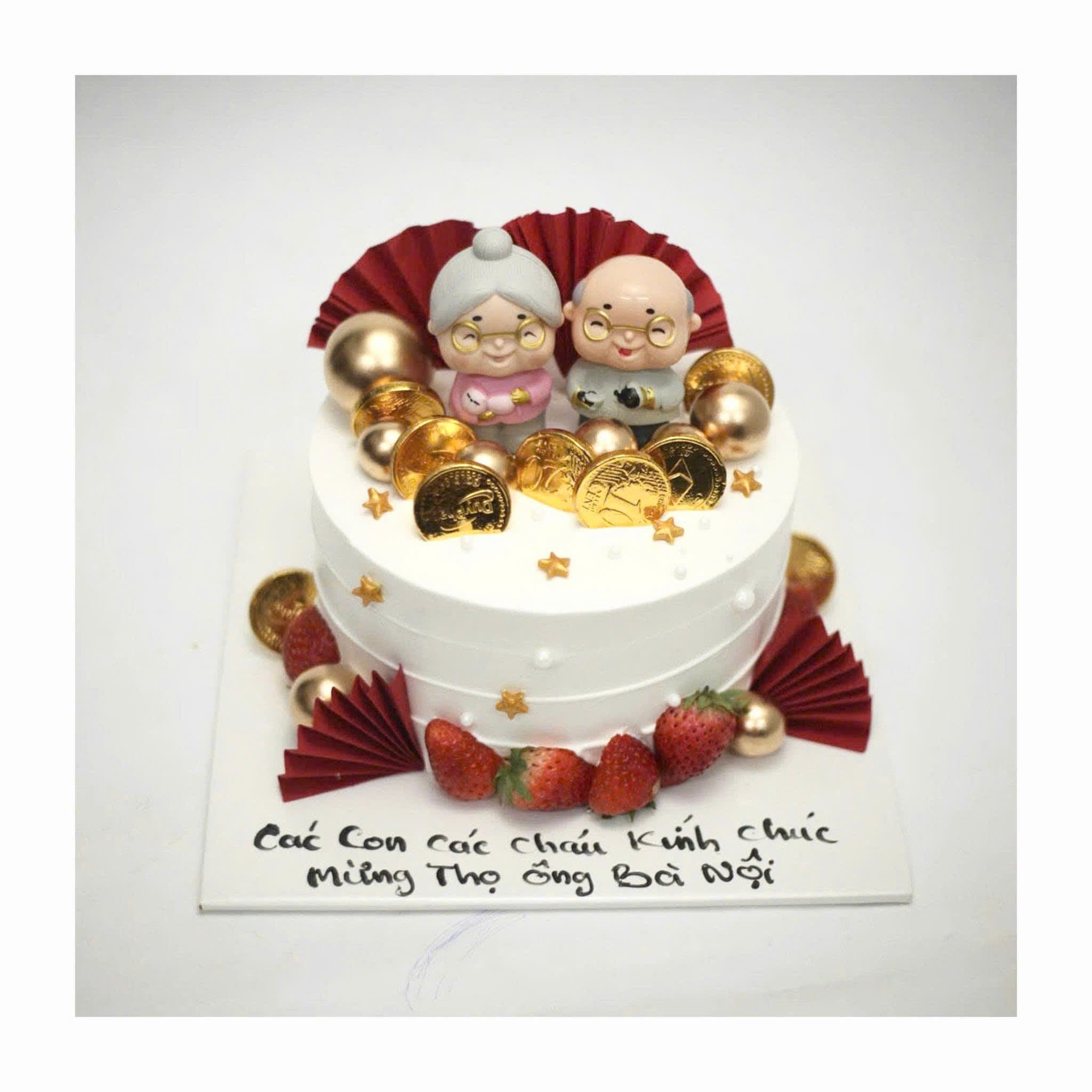 Bánh mừng thọ Ông Bà Nội