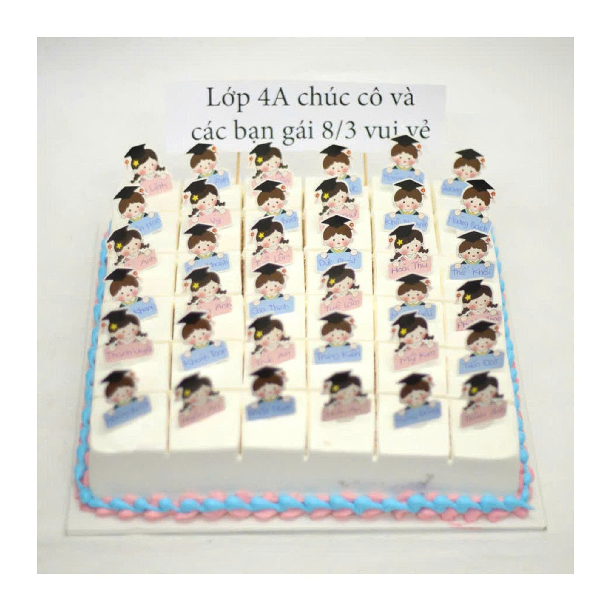 Bánh kem chúc mừng các bạn gái ngày 8/3
