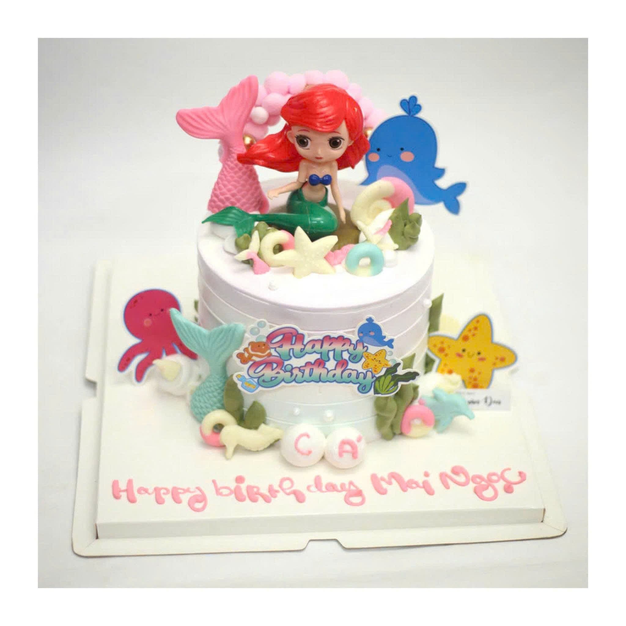 Bánh kem nàng tiên cá đại dương