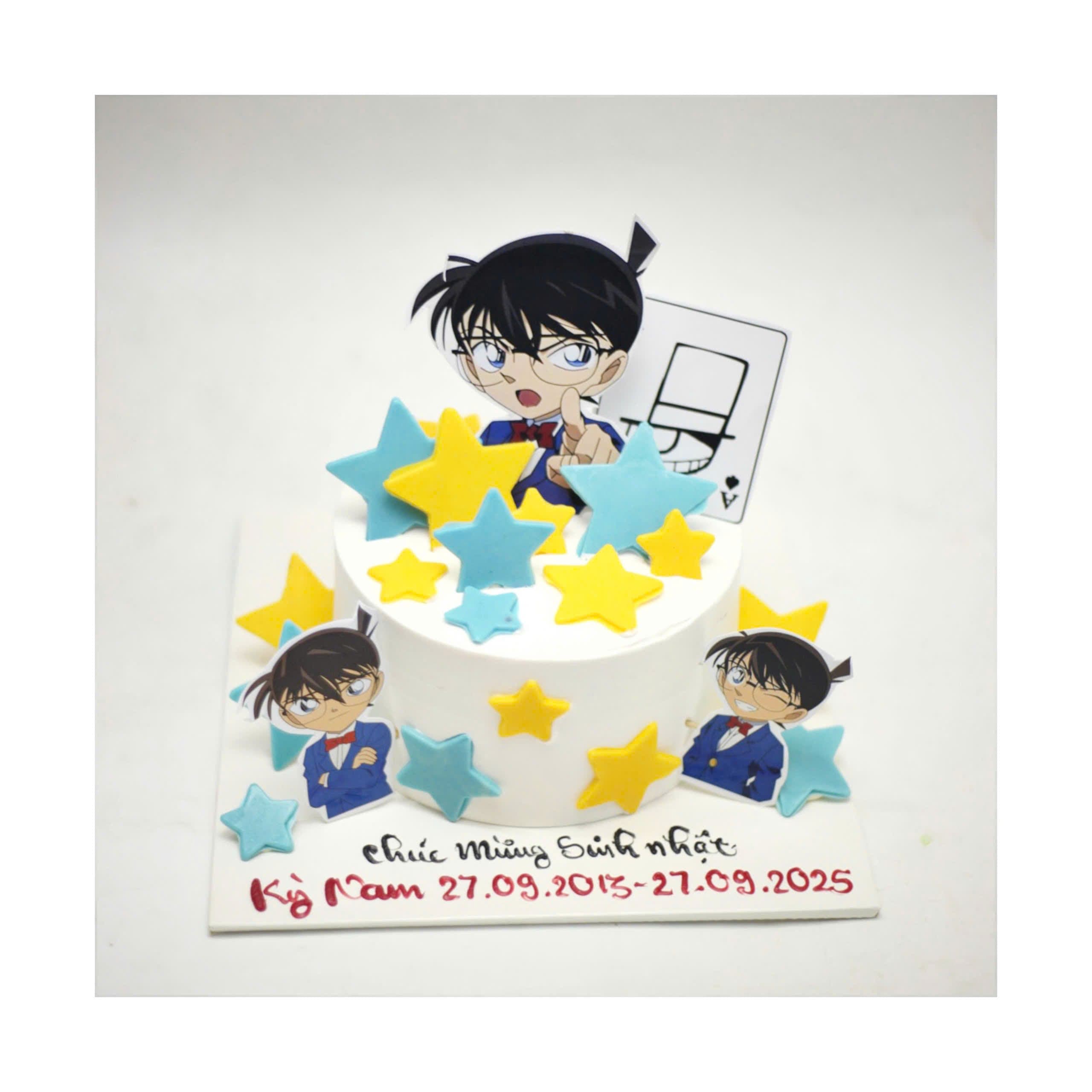 Bánh kem Thám tử lừng danh Conan nổi bật