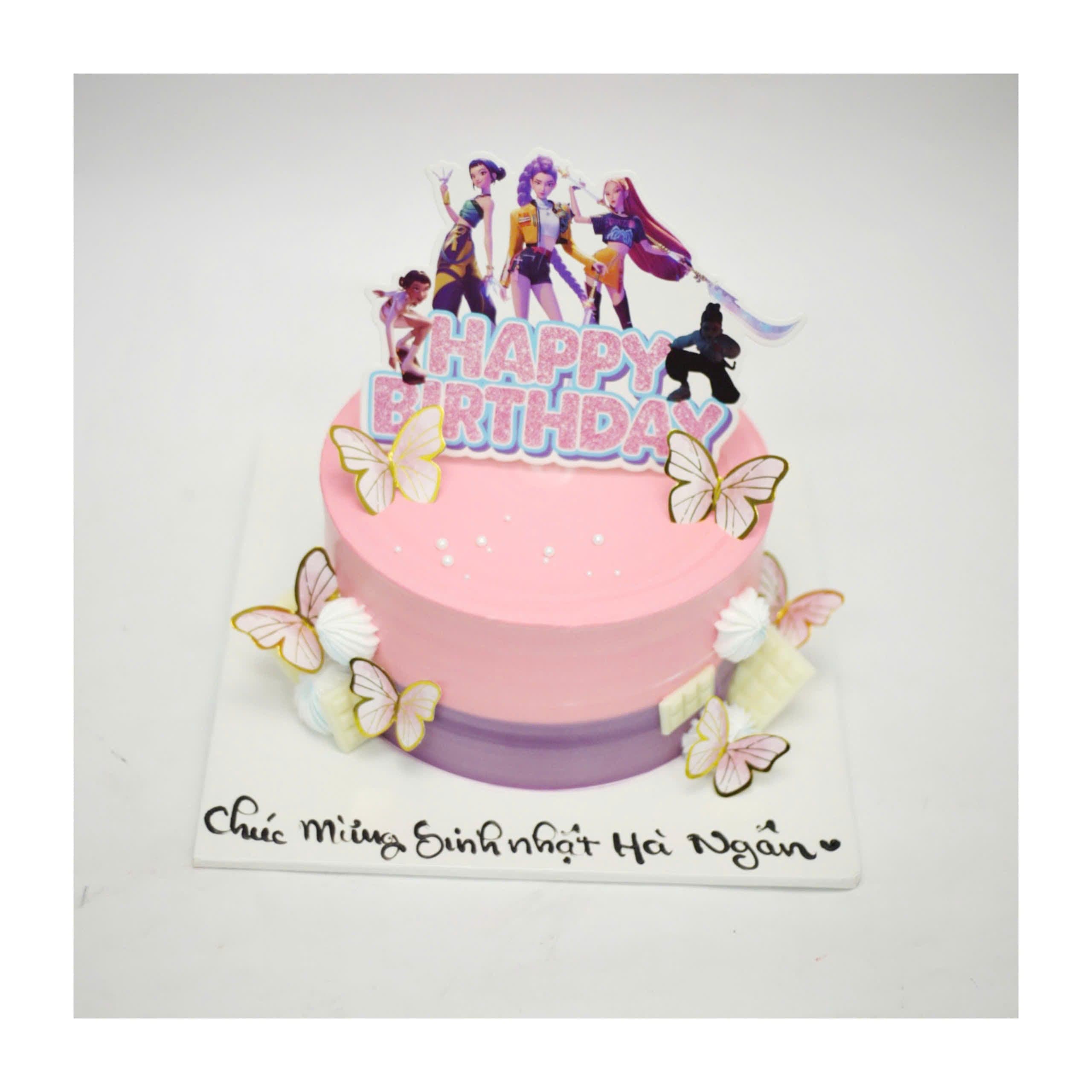 Bánh kem chủ đề nữ thần tượng Kpop