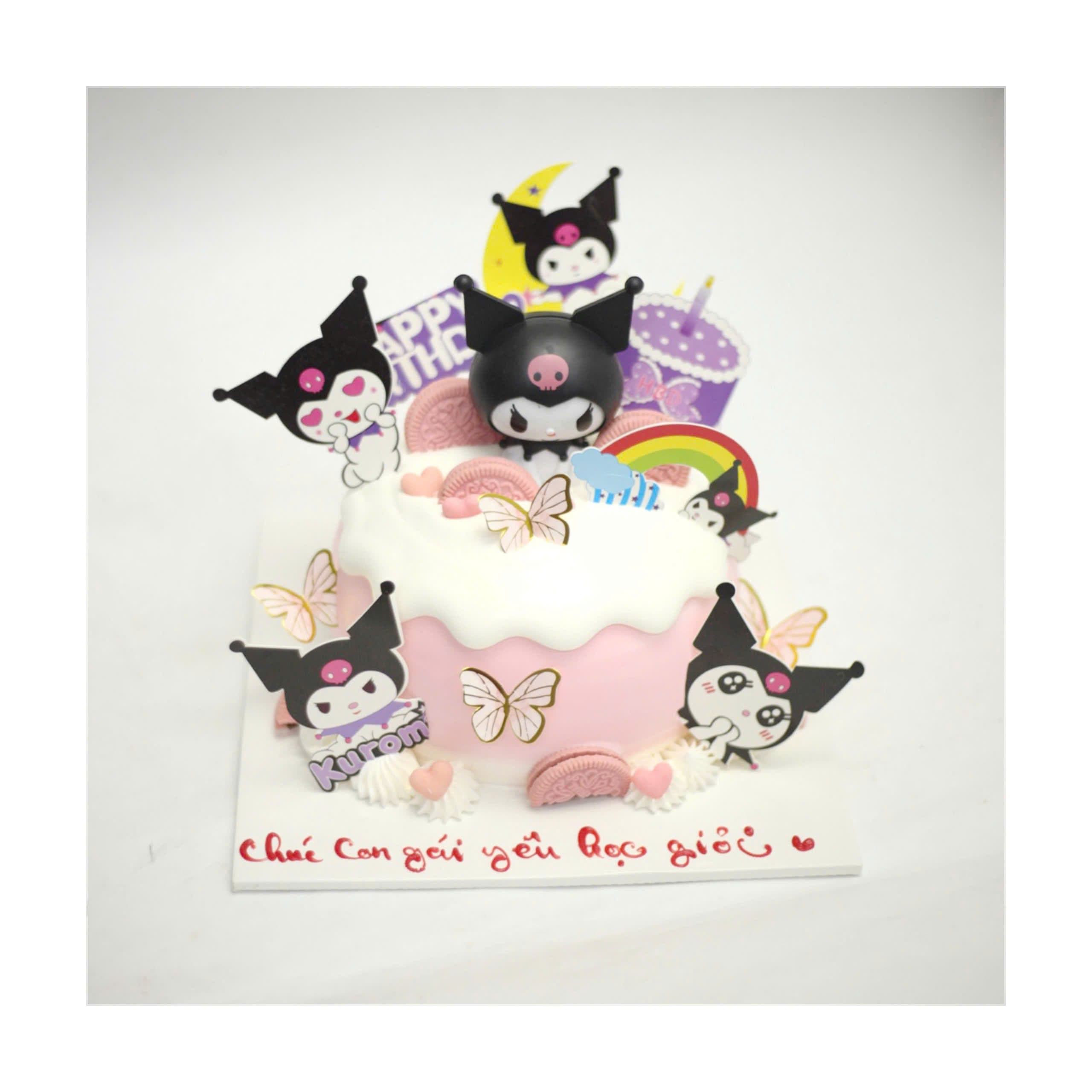 Bánh Kuromi hồng xinh