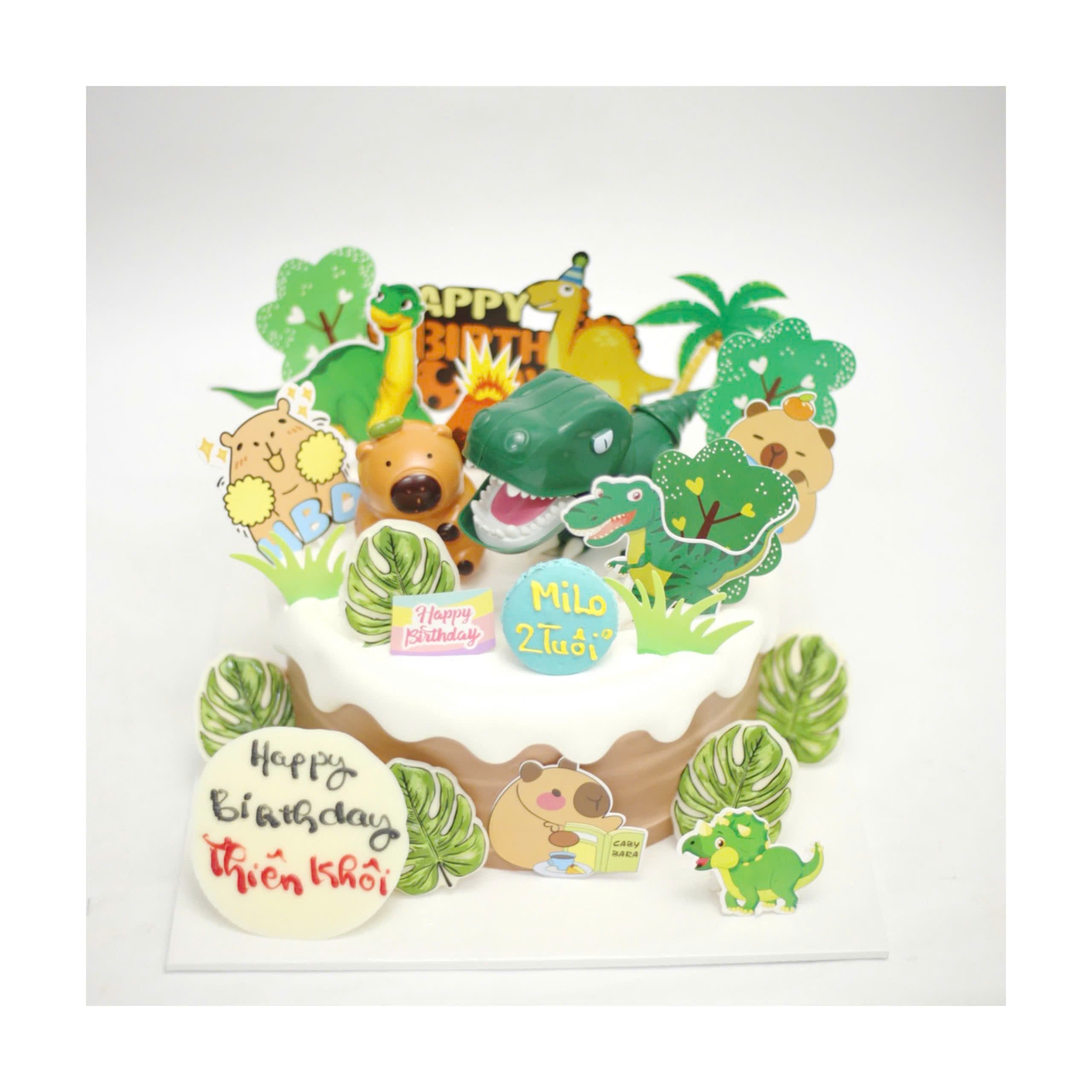 Bánh khủng long xanh rừng