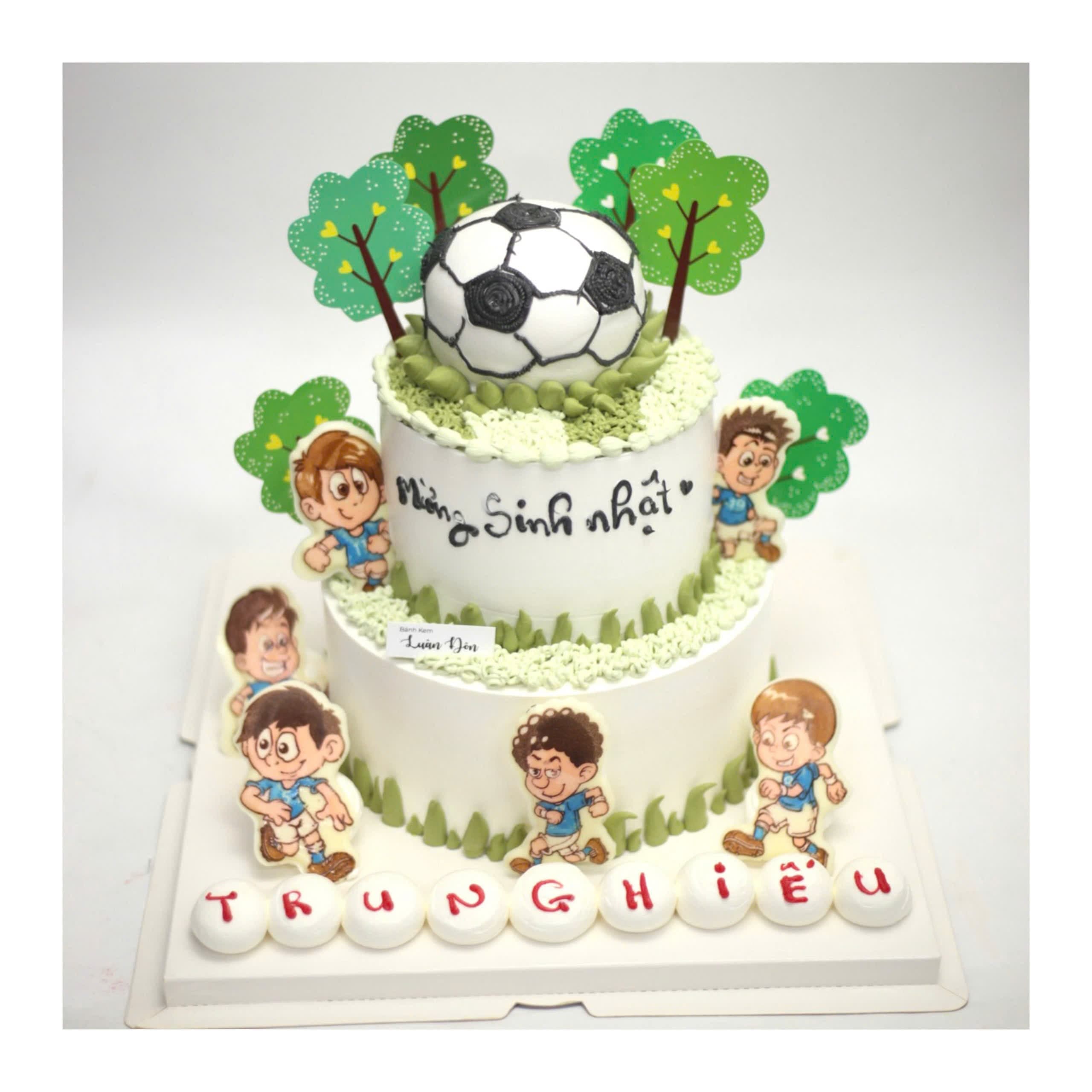 Bánh bóng đá hai tầng