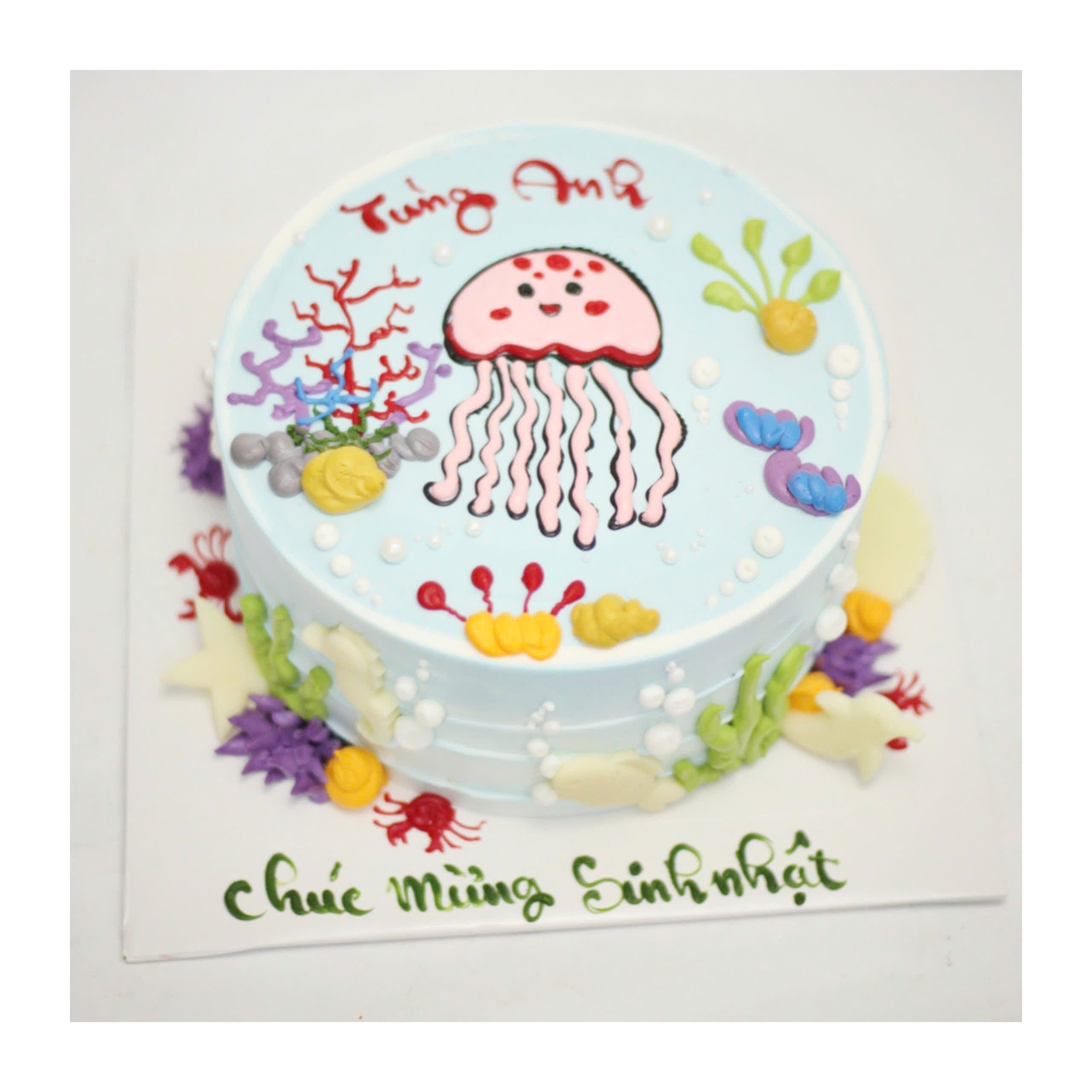 Bánh sứa đại dương pastel