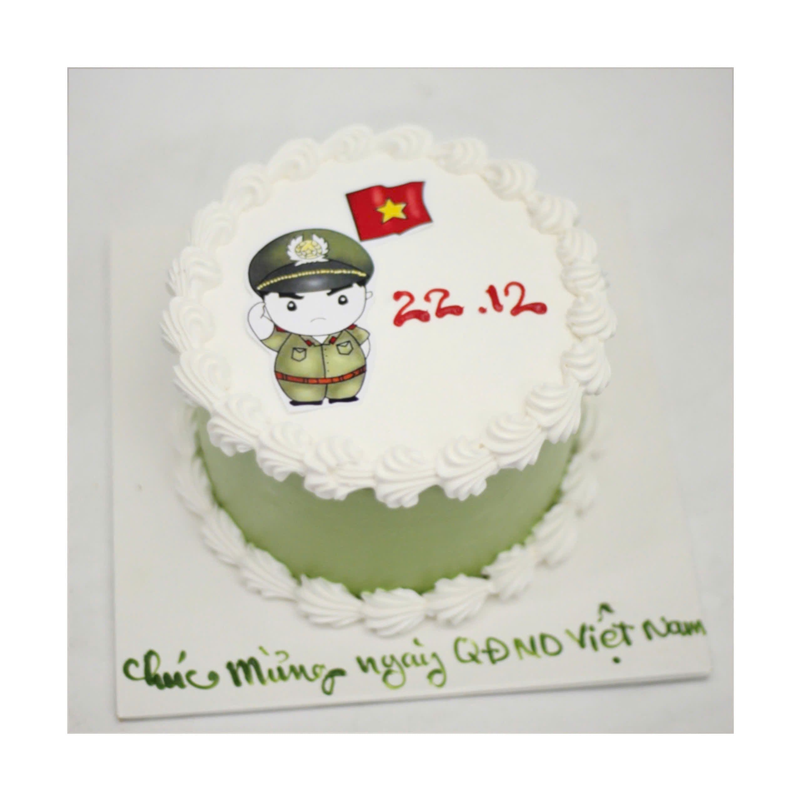 Bánh chú công an nhỏ