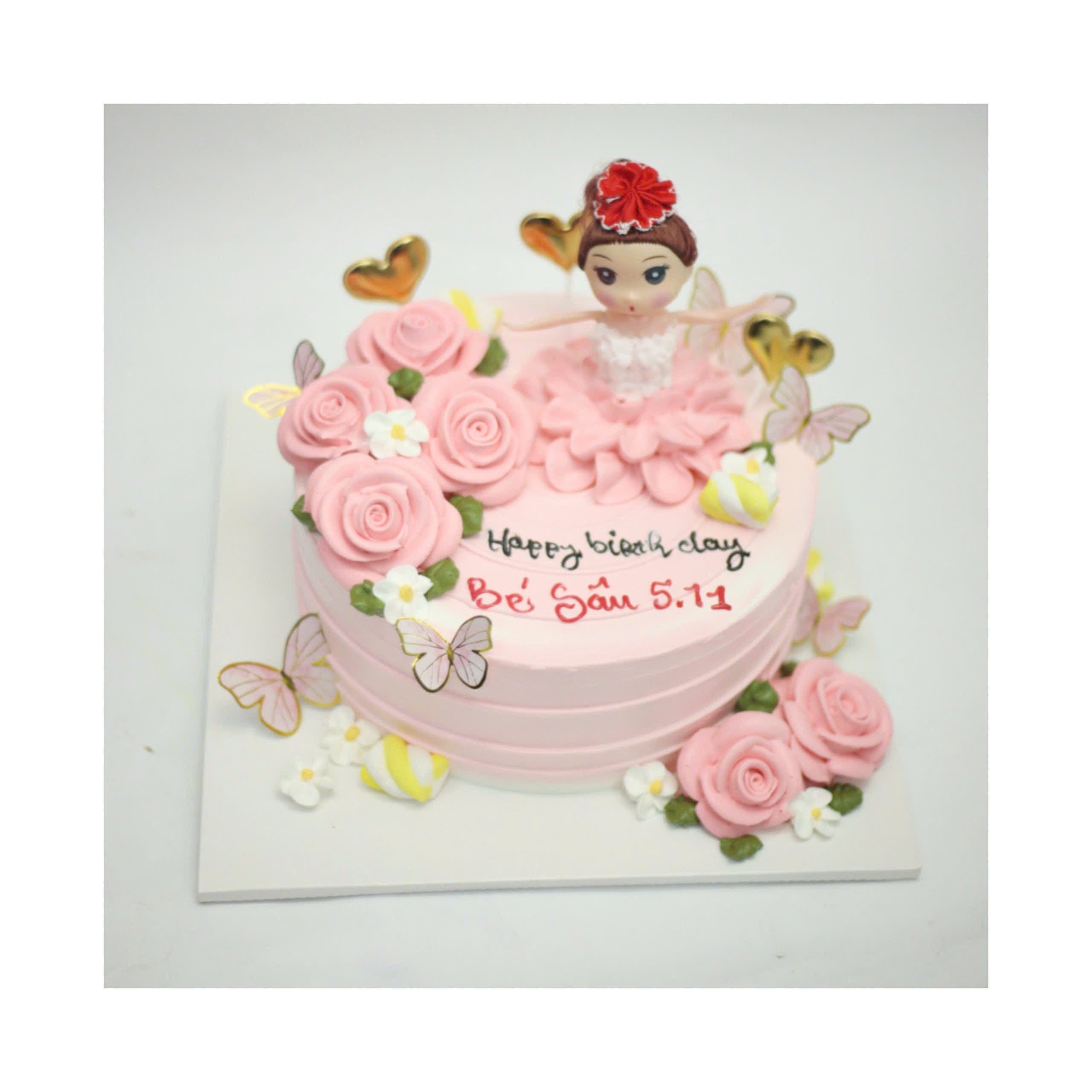 Bánh Công Chúa Hoa Hồng