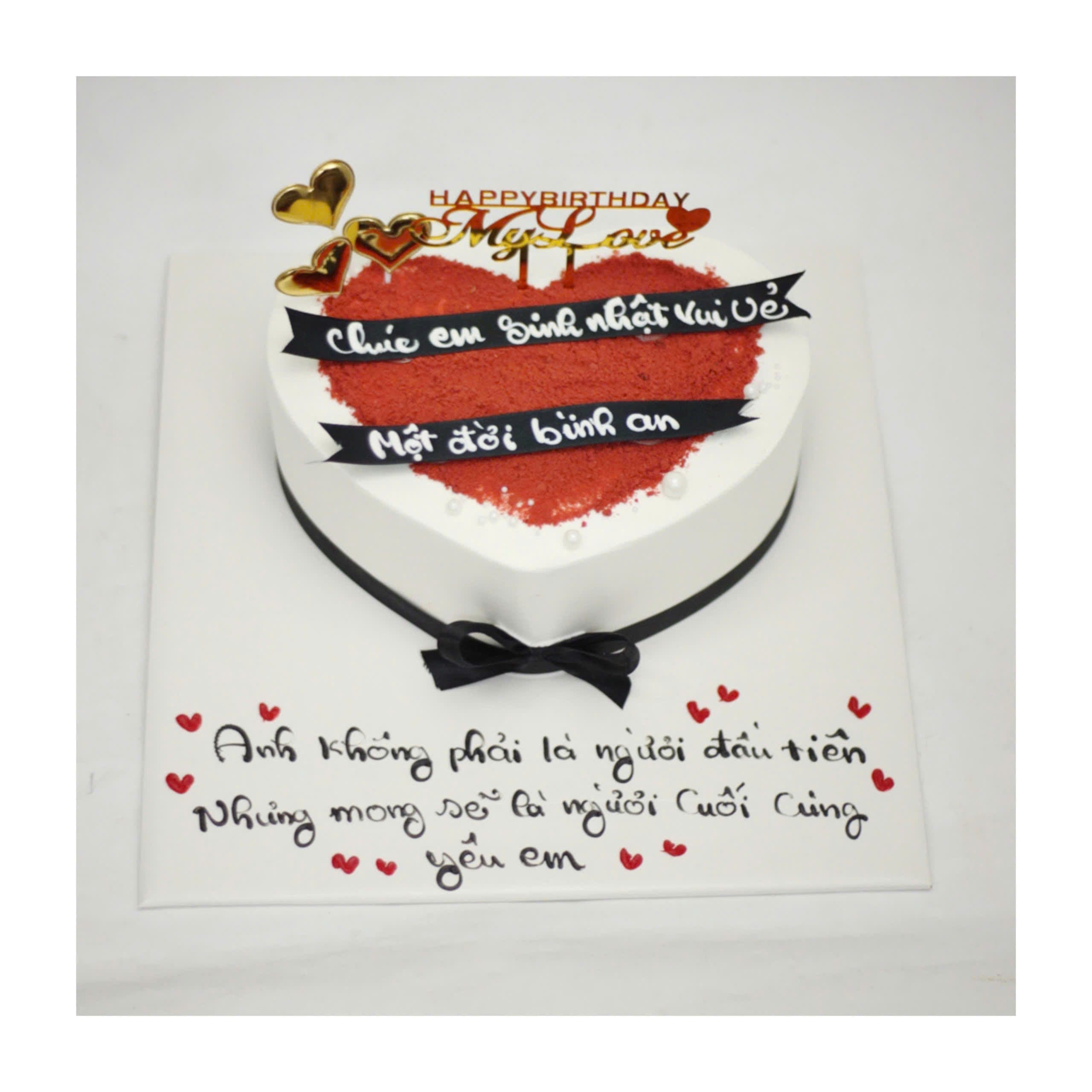 Bánh Trái Tim Tặng Người Yêu