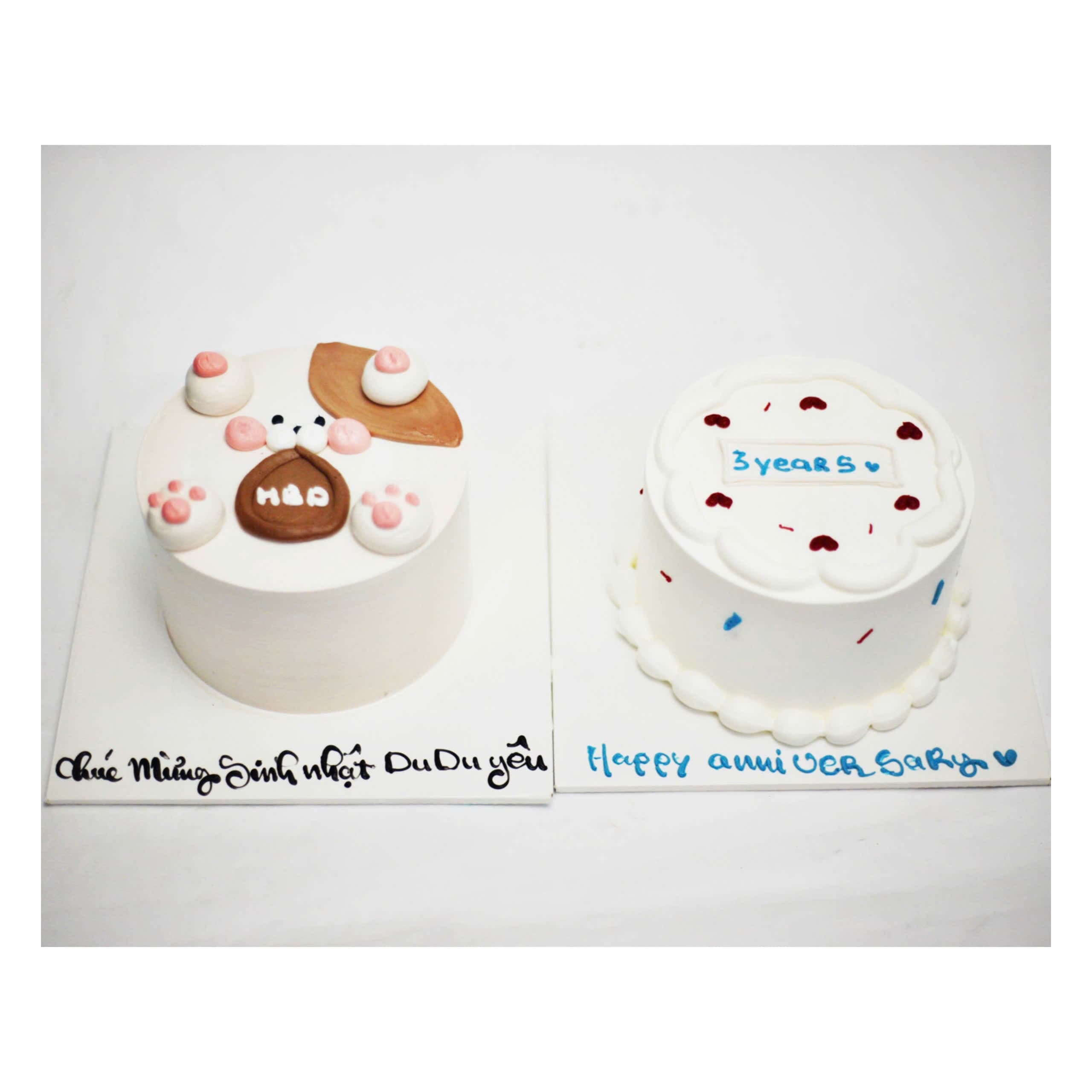 Set Bánh Cún Anniversary