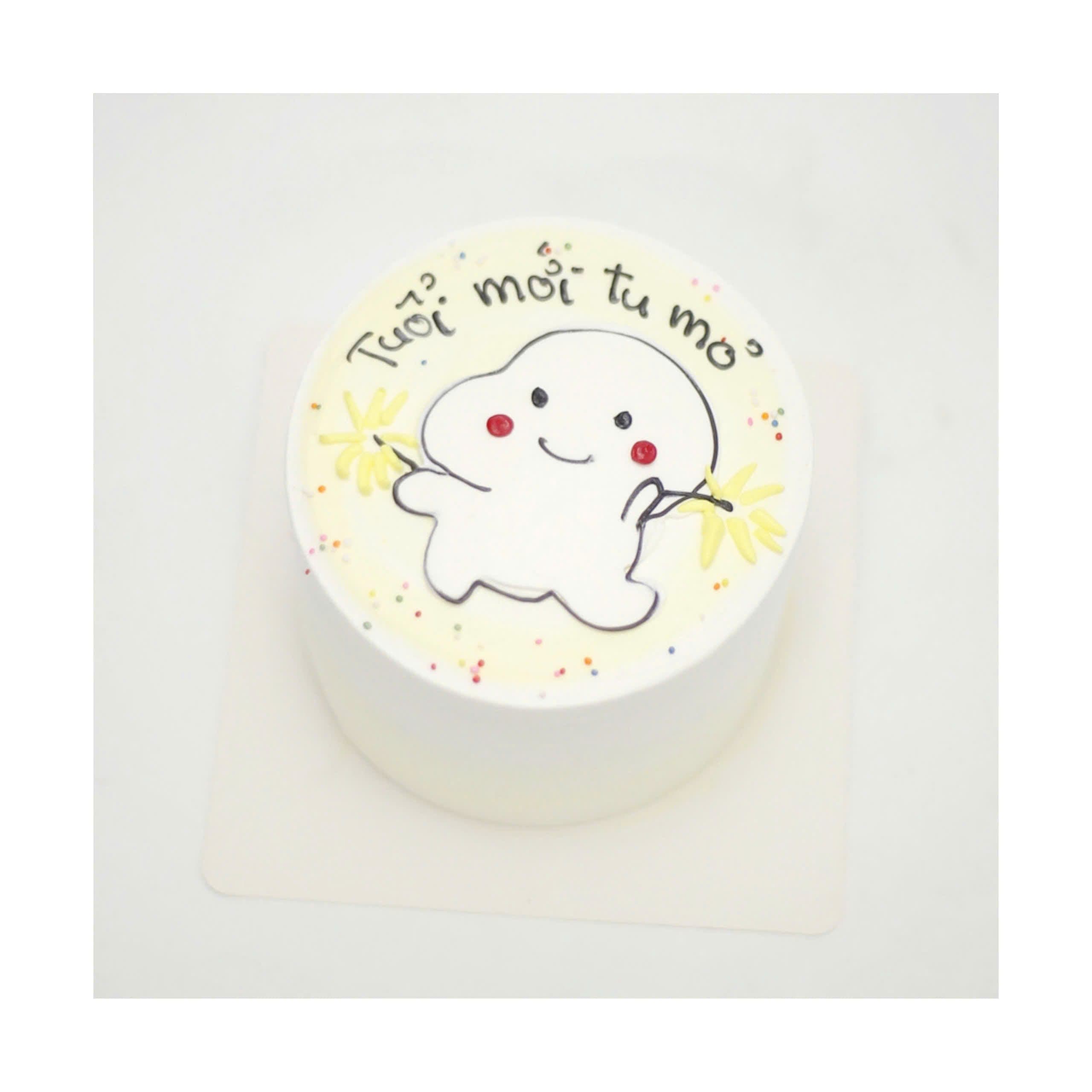 Bánh kem tạo hình nhân vật vui nhộn