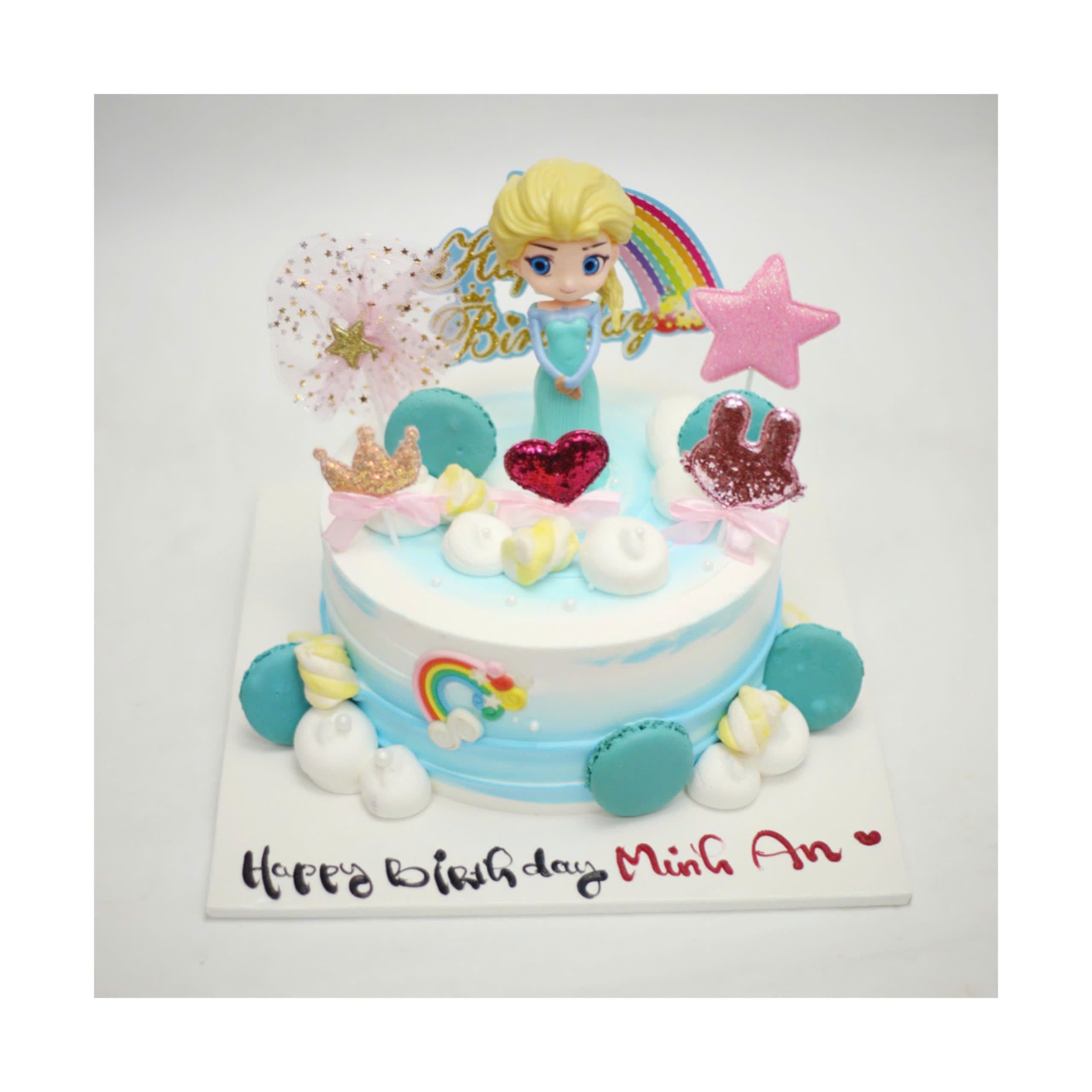 Bánh kem công chúa Elsa cho bé