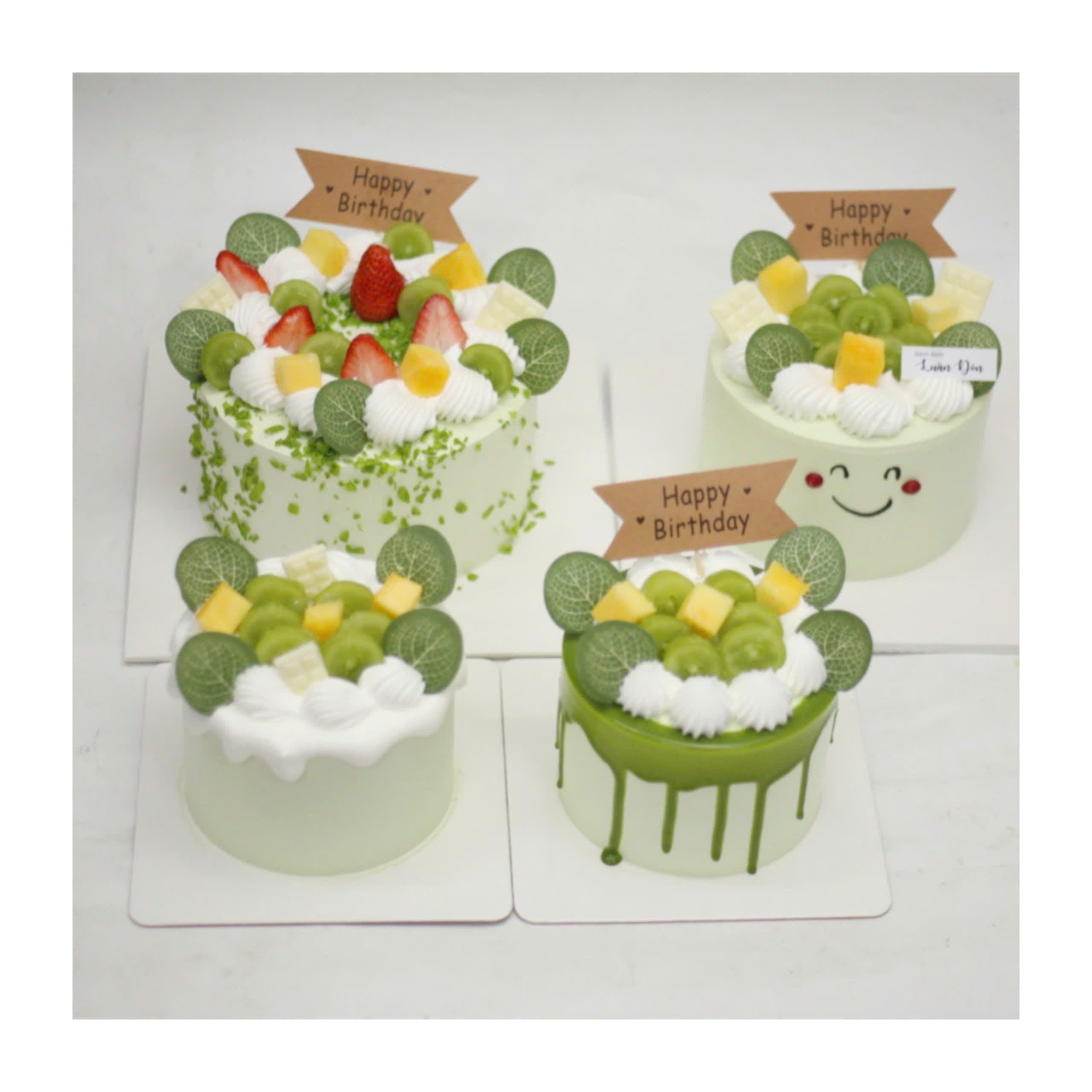 Bánh sinh nhật trái cây tươi hỗn hợp