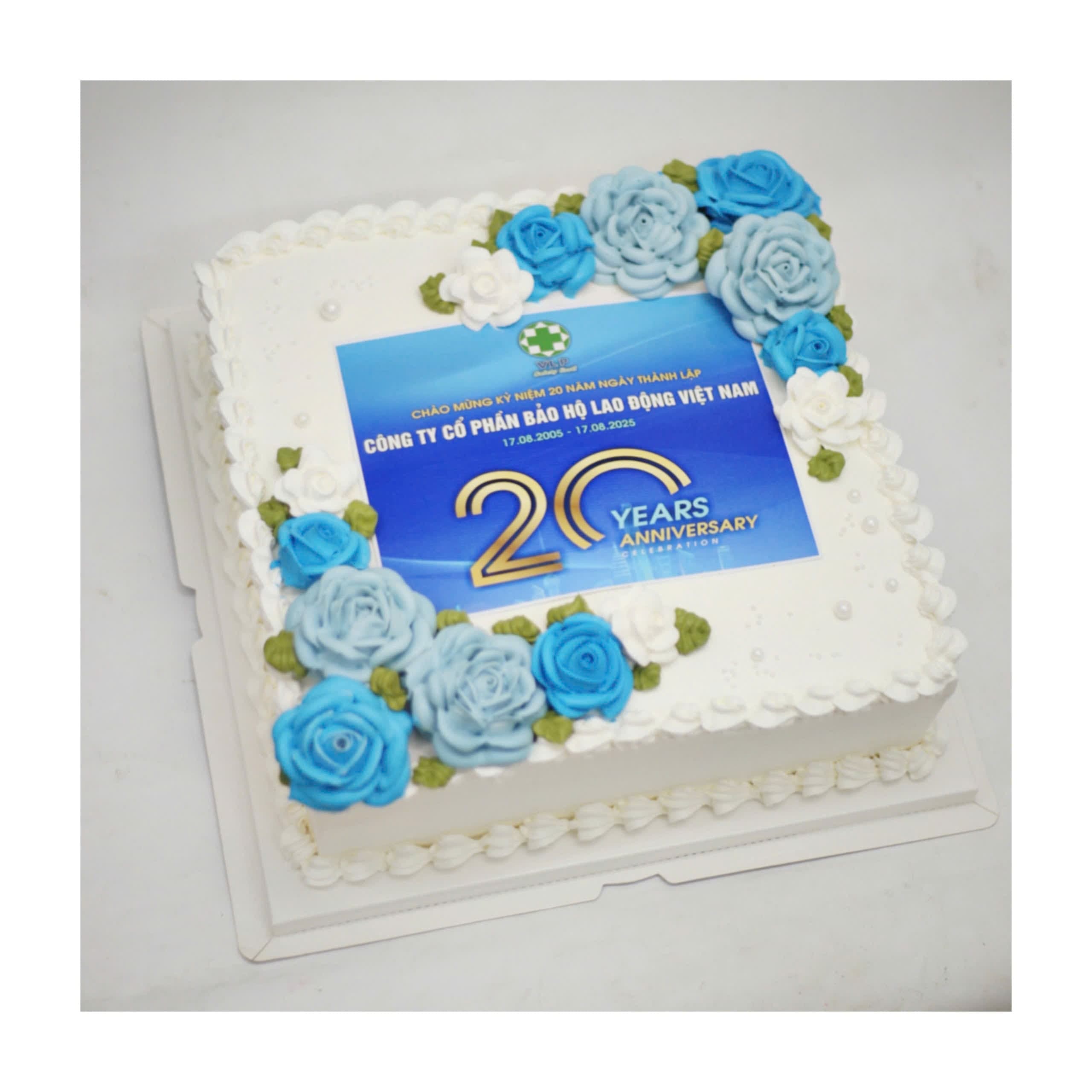 Bánh Kem Kỷ Niệm 20 Năm Thành Lập