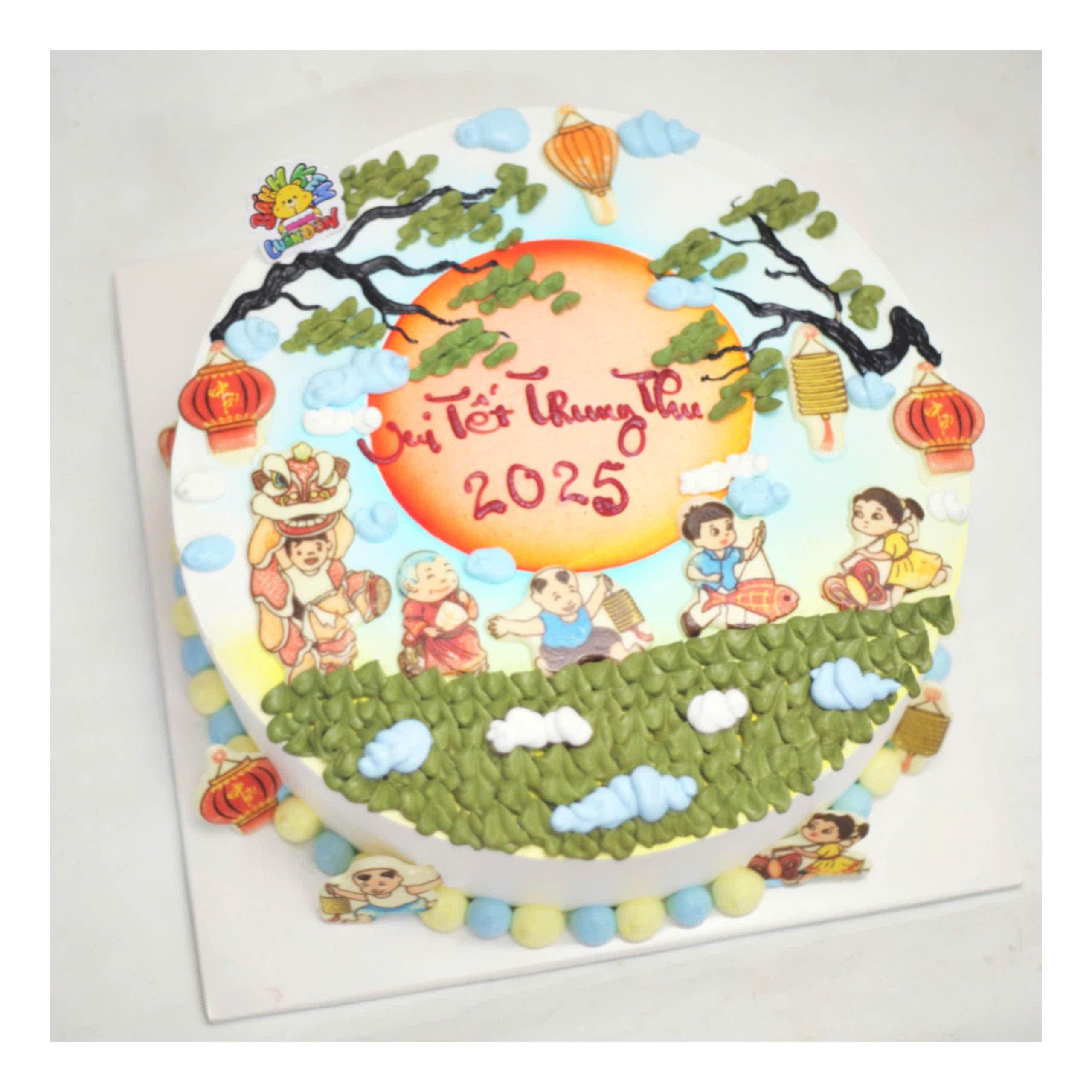 Bánh kem Trung thu đoàn viên 2025