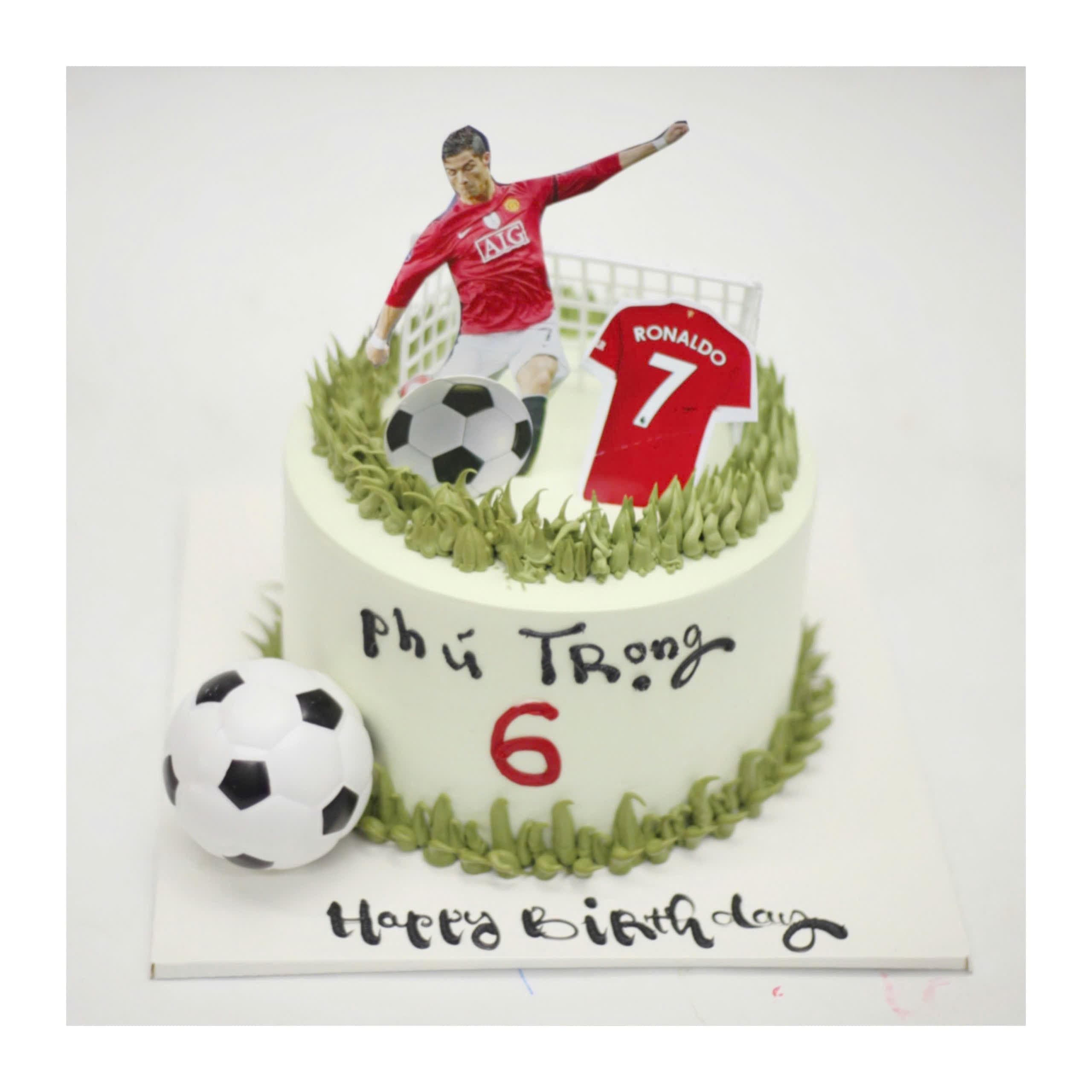 Bánh kem cầu thủ Cristiano Ronaldo