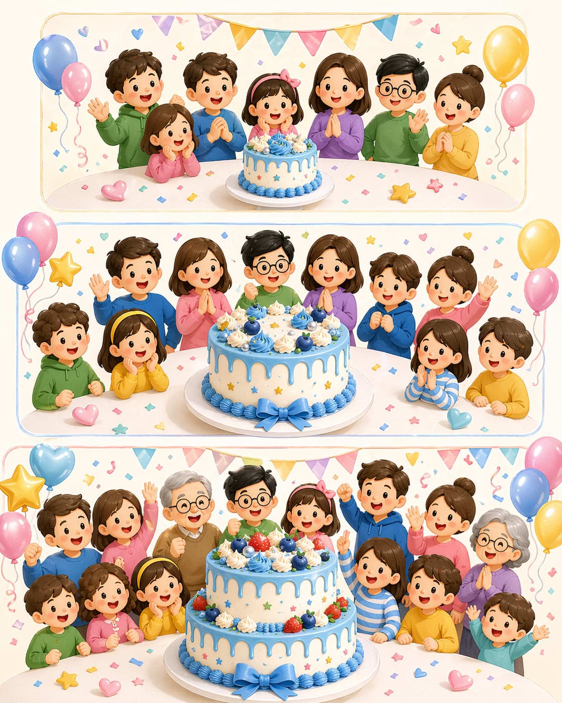 Cách chọn size bánh sinh nhật cho 10 người ăn