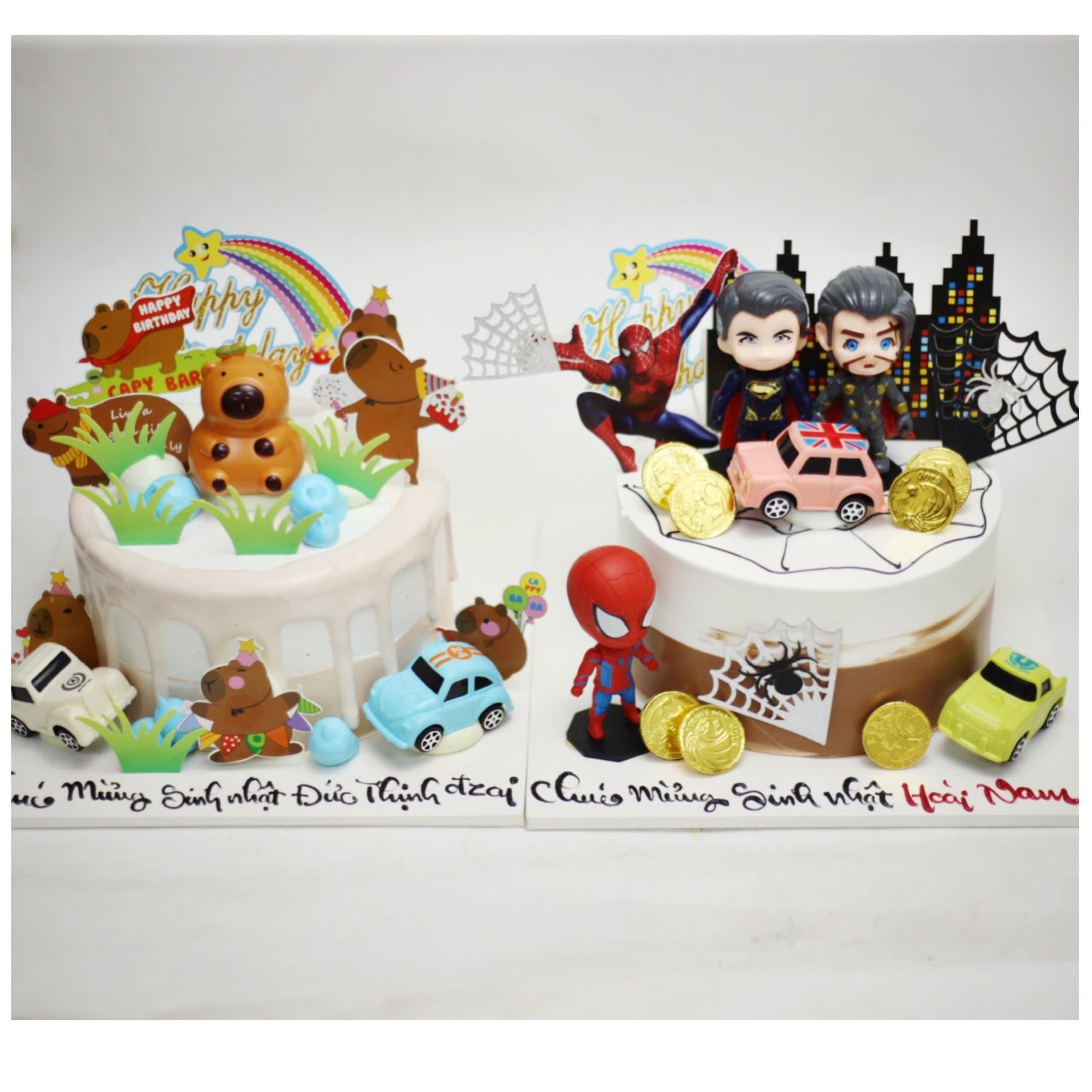 Bánh kem Capybara và siêu anh hùng