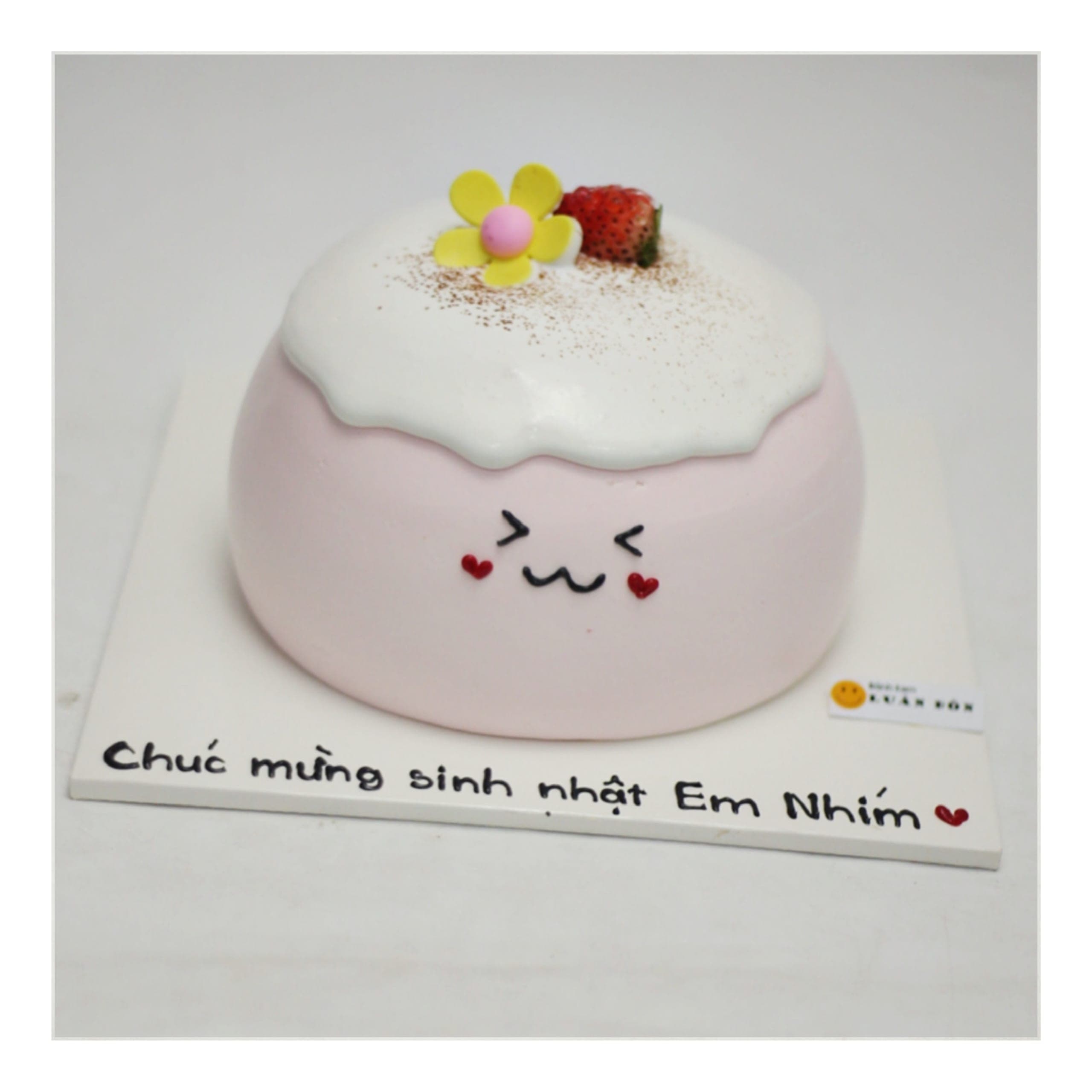 Bánh kem phong cách Hàn Quốc tối giản tinh tế