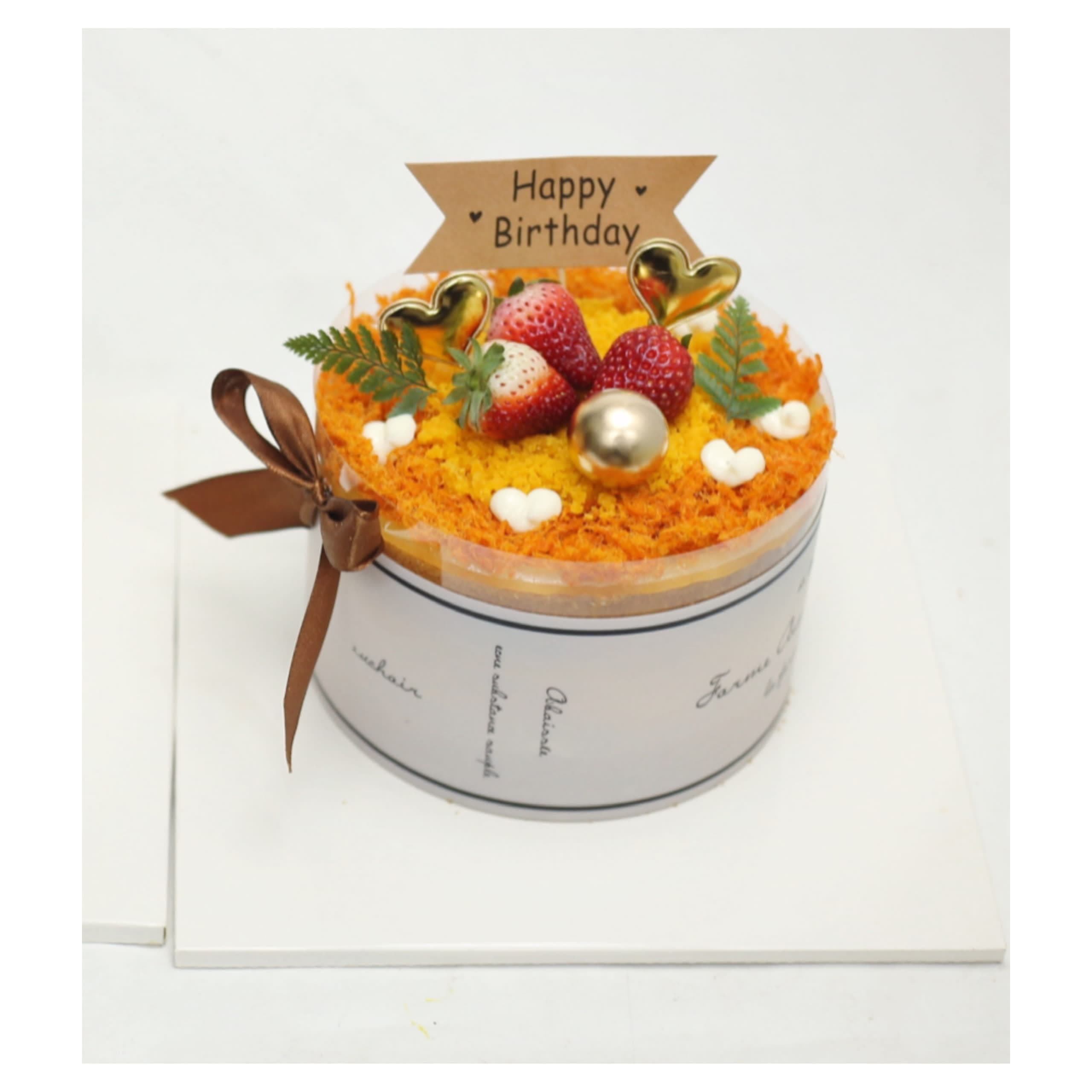 Bánh bông lan trứng muối dâu tây