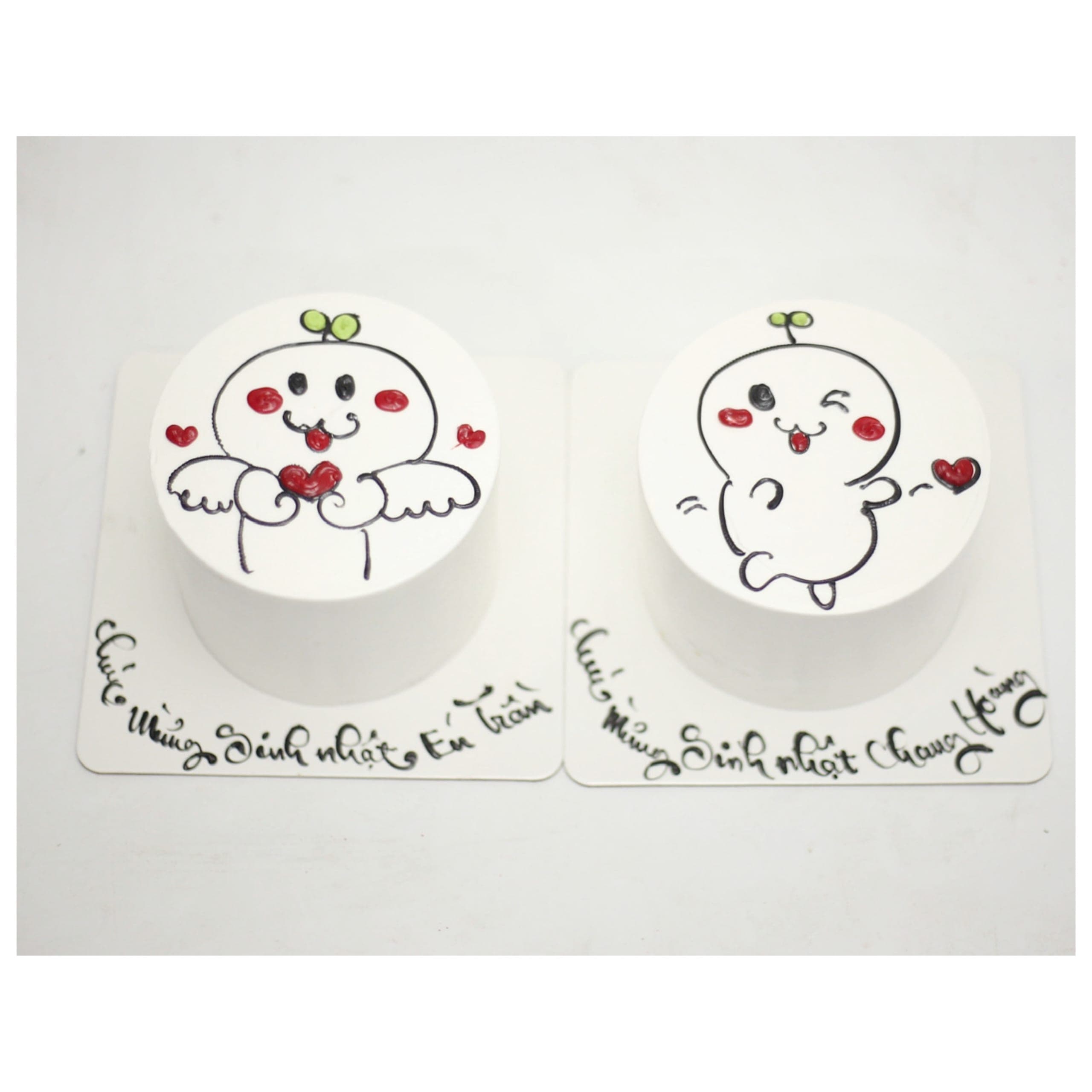 Bánh Bento cặp đôi nhân vật hoạt hình