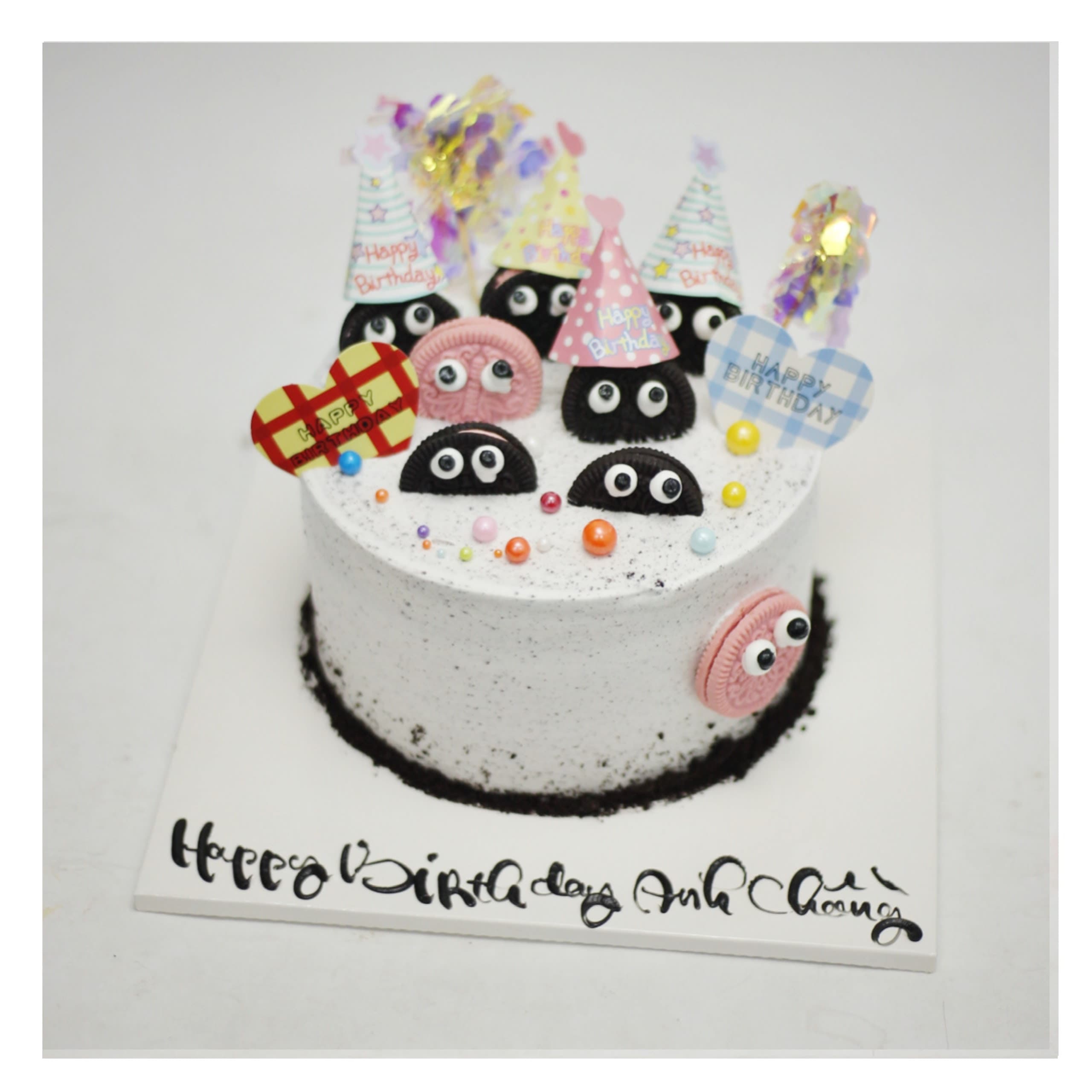 Bánh kem Oreo mắt to ngộ nghĩnh